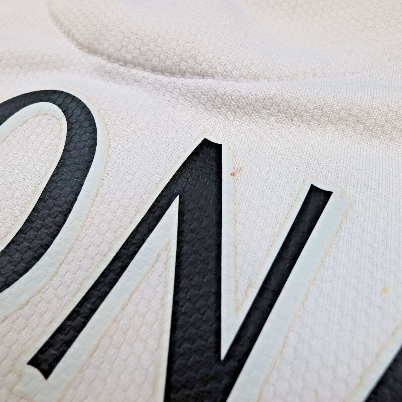 Manchester United Shirt Medium White Away Kit 2006 2008 Nike Jersey Rooney photo 8
