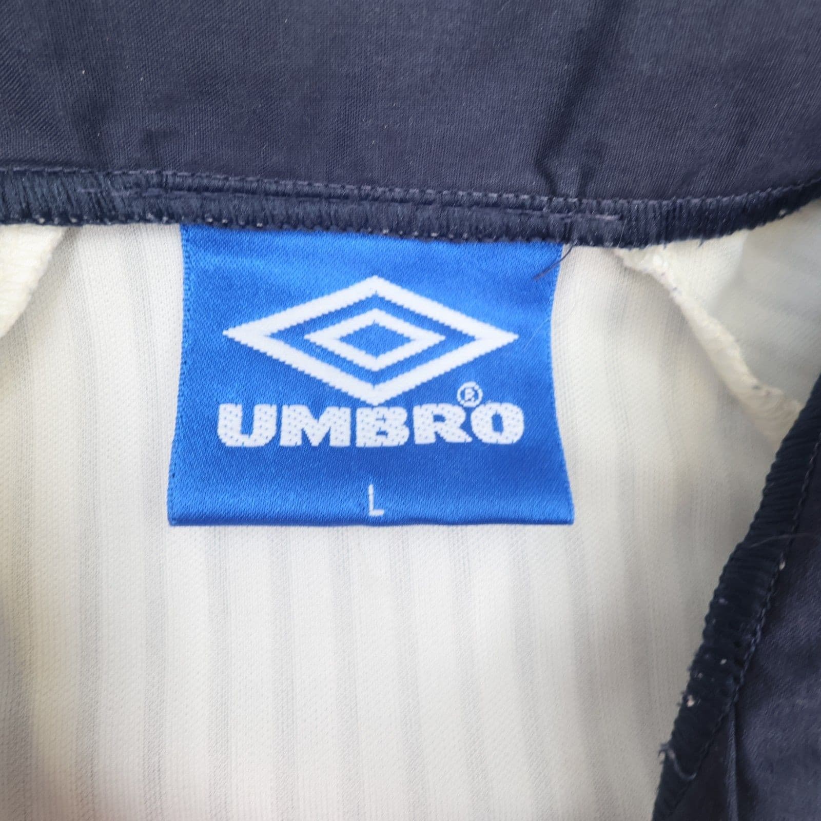 England Football Shirt Large White Home Kit Umbro 1998 Soccer Jersey World Cup photo 7