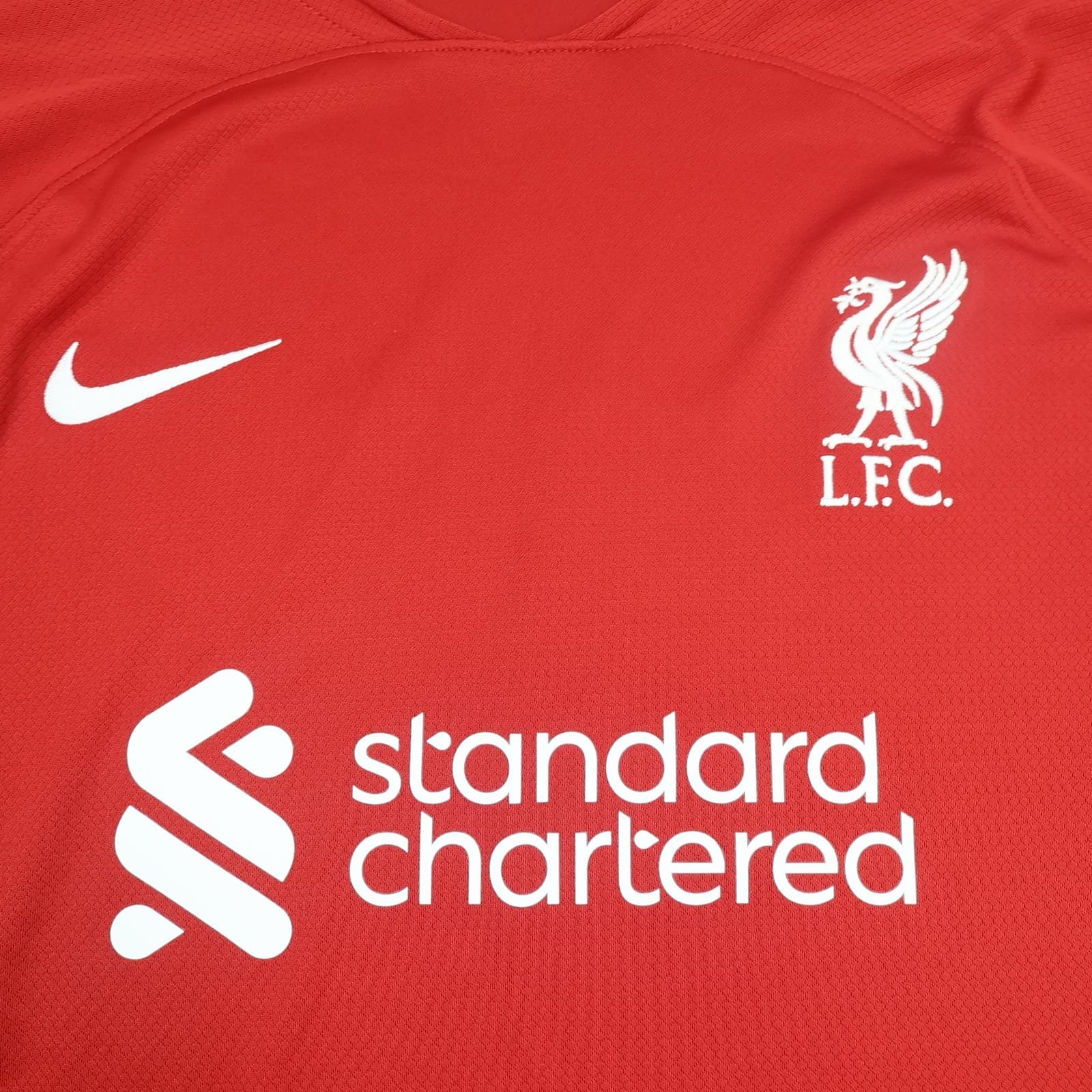 Liverpool Shirt Mens 3XL Red Home 2022 2023 Football Nike Dad 22 Soccer Jersey photo 8