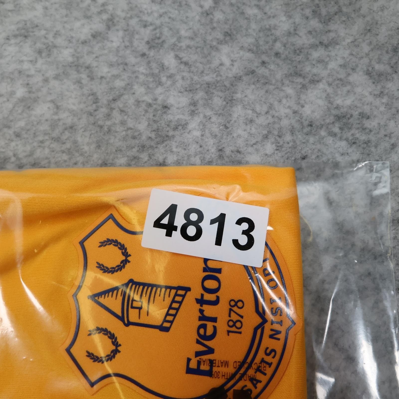 Everton Shirt Mens Medium Yellow Away 2020 2021 Football Hummel Cazoo Jersey photo 16