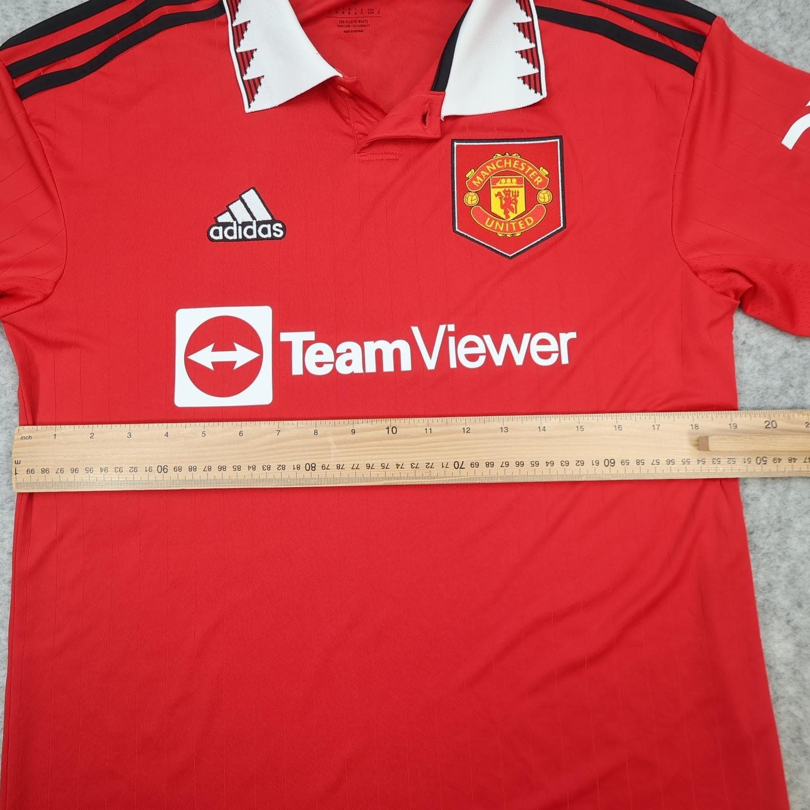 Manchester United Shirt Mens Medium Red Home 2022 2023 Adidas Martinez 6 photo 10