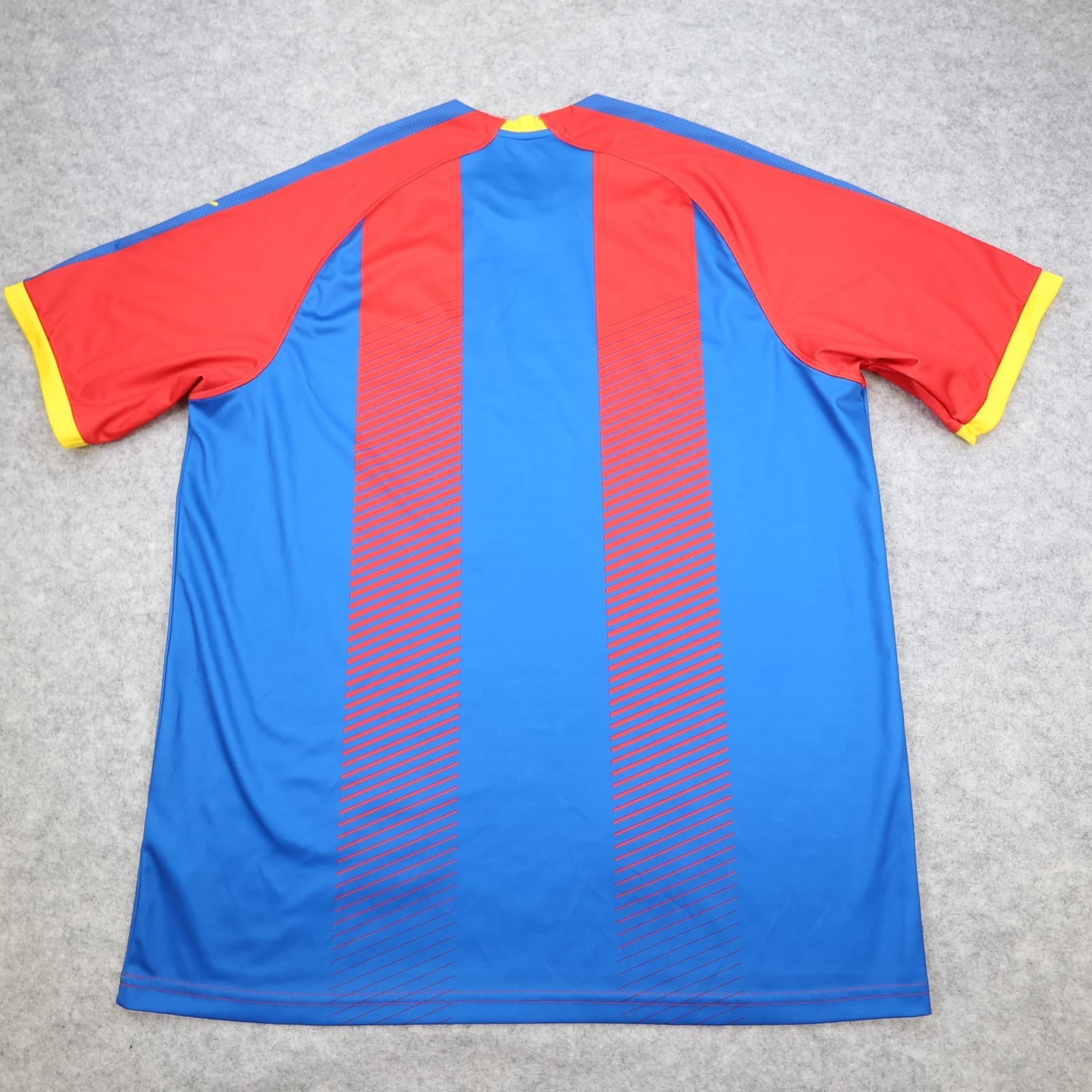 Crystal Palace Shirt 2XL Red Blue Home Kit 2018 2019 Puma Soccer Jersey 42" photo 2