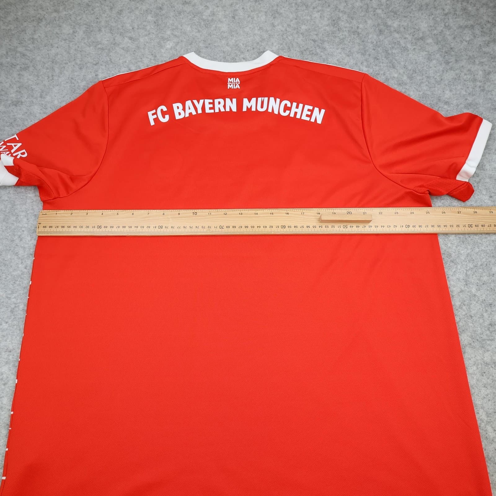 Bayern Munich Shirt Mens 2XL Red Home 2022 2023 Football Adidas Soccer Jersey photo 9