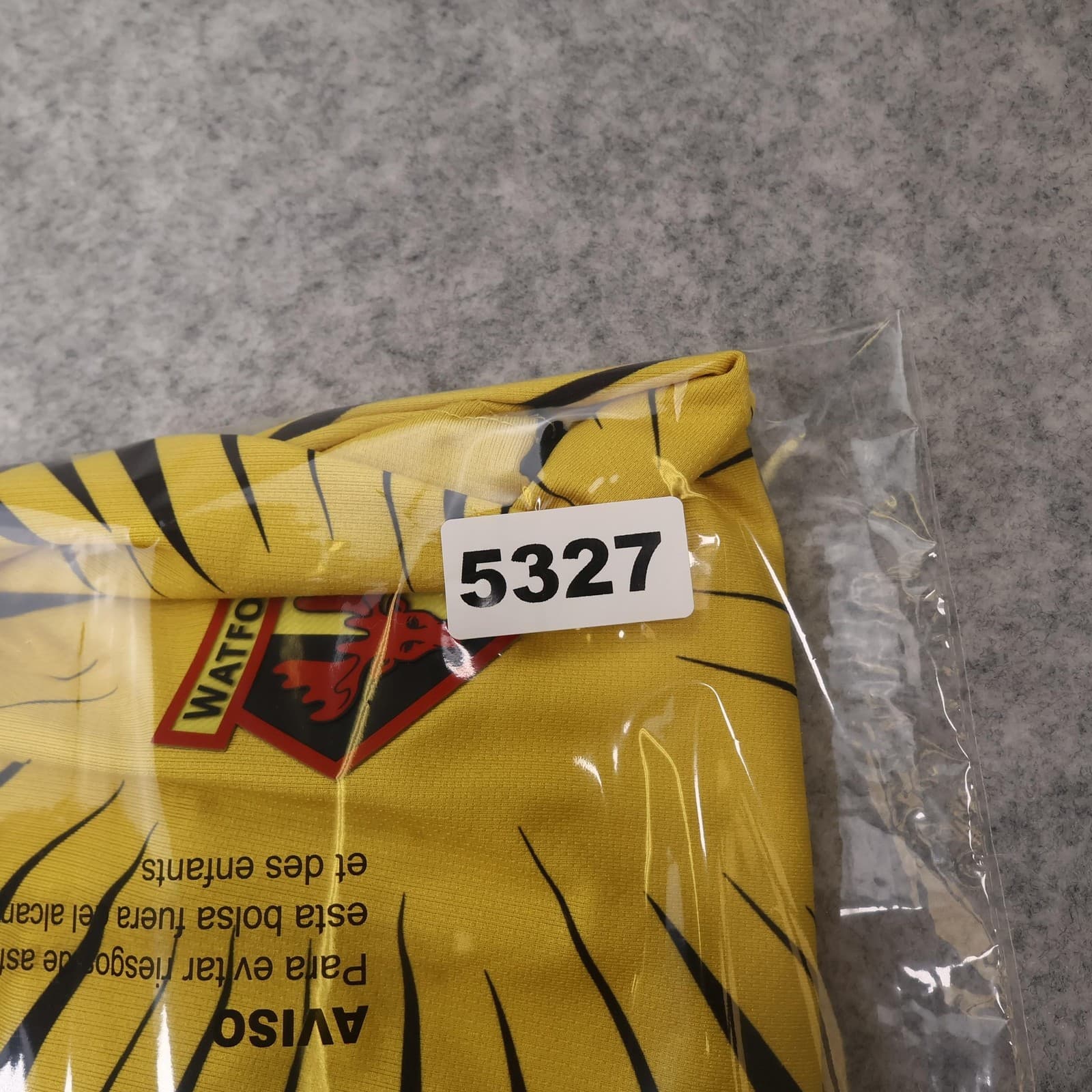 Watford Shirt Mens Extra Large Yellow Home 2020 2021 Football Soccer Jersey photo 14
