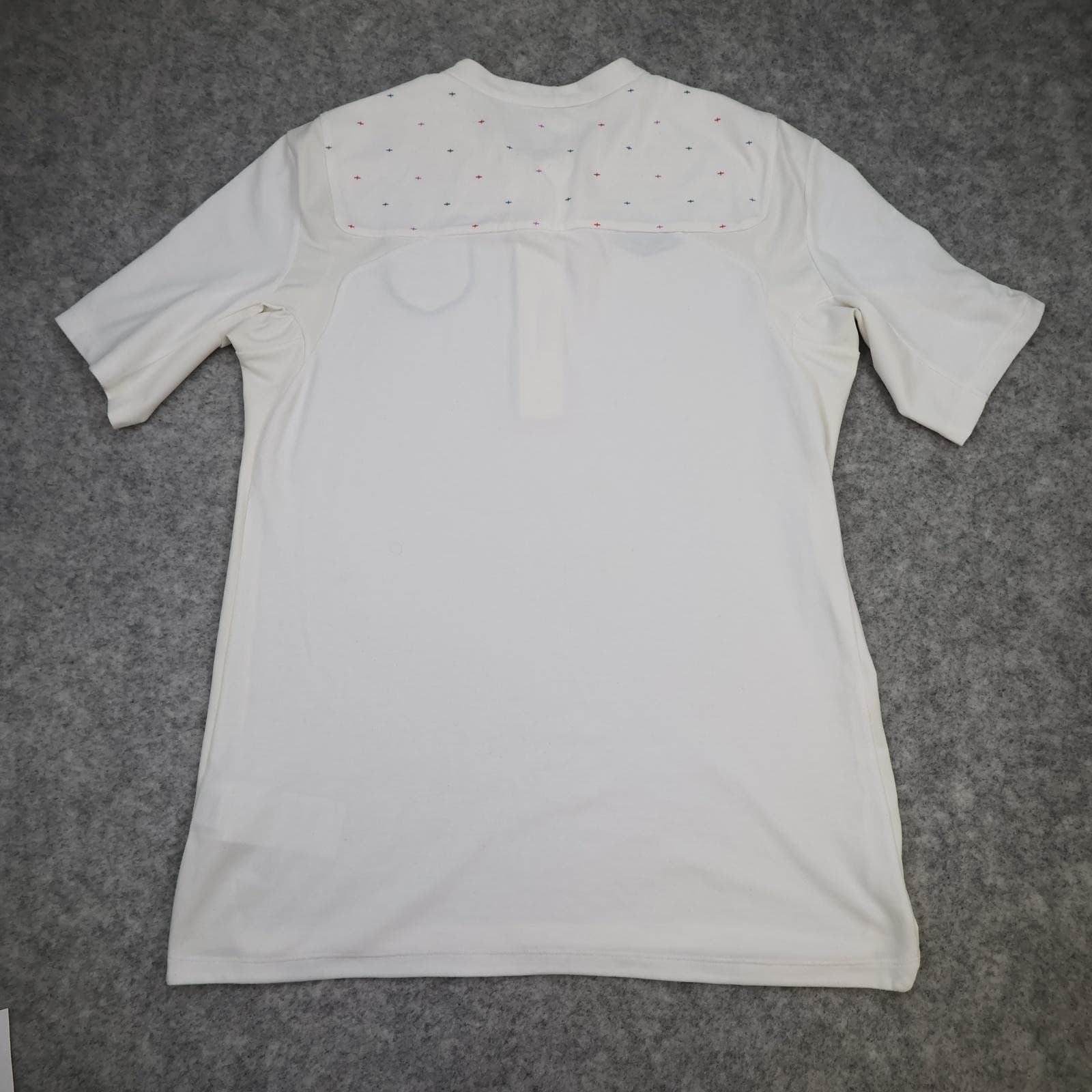 England Home Shirt Mens Medium White Football Umbro 2010 2011 Jersey Top photo 2