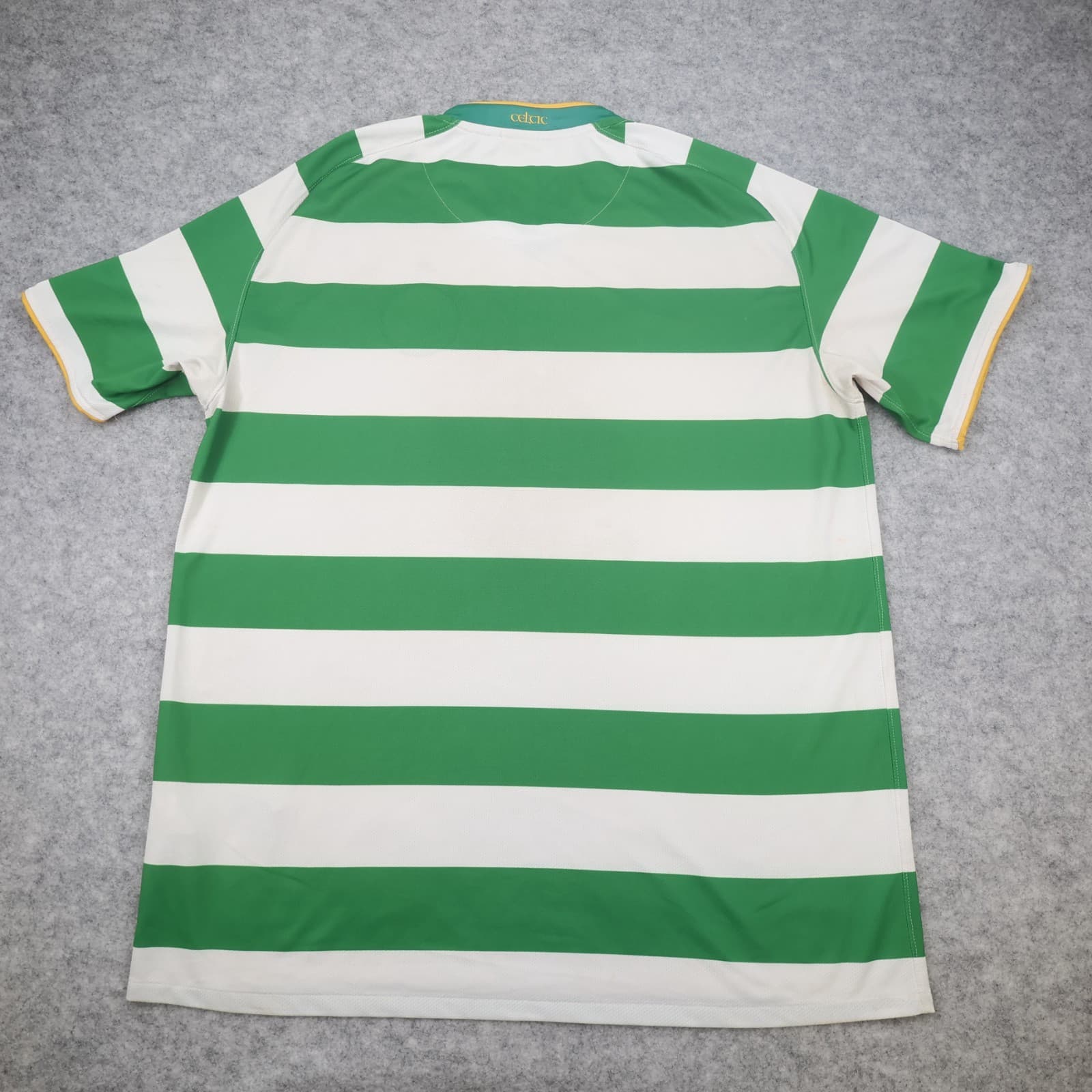 Celtic Football Shirt Extra Large Green Home Kit 2008 2010 Nike Jersey Hoops photo 2