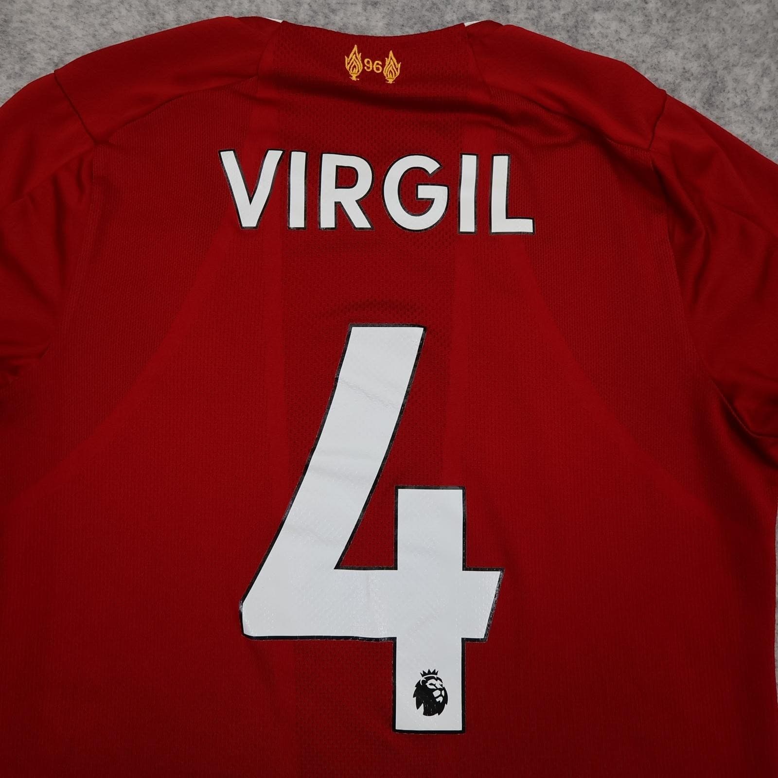Liverpool Shirt Youth 13-14 Years Red Home 2019 2020 EPL New Balance Virgil 4 photo 14