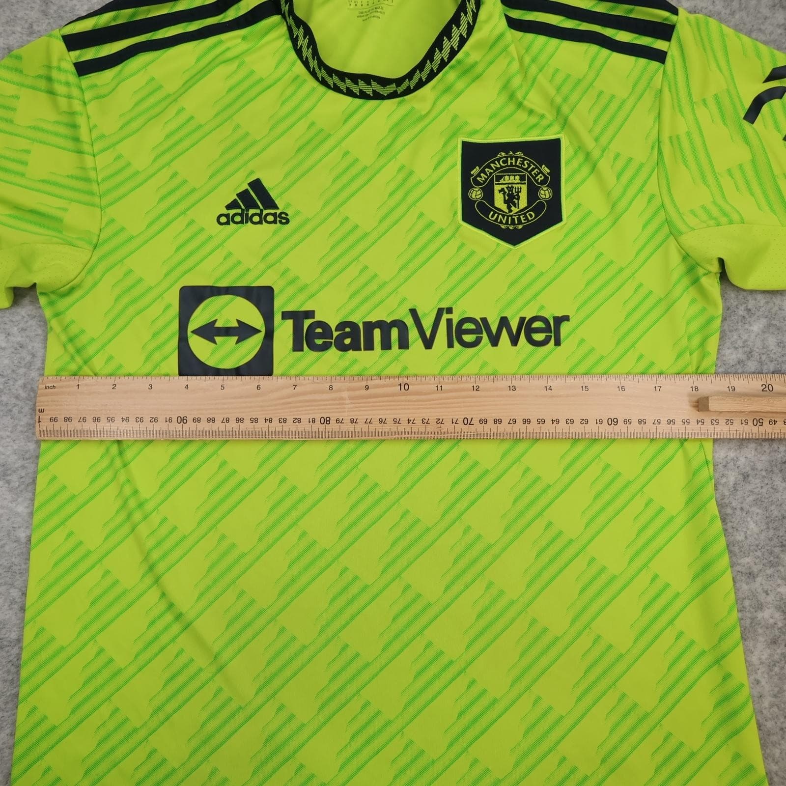 Manchester United Shirt Mens Medium Third 2022 2023 Football Jersey Adidas photo 12