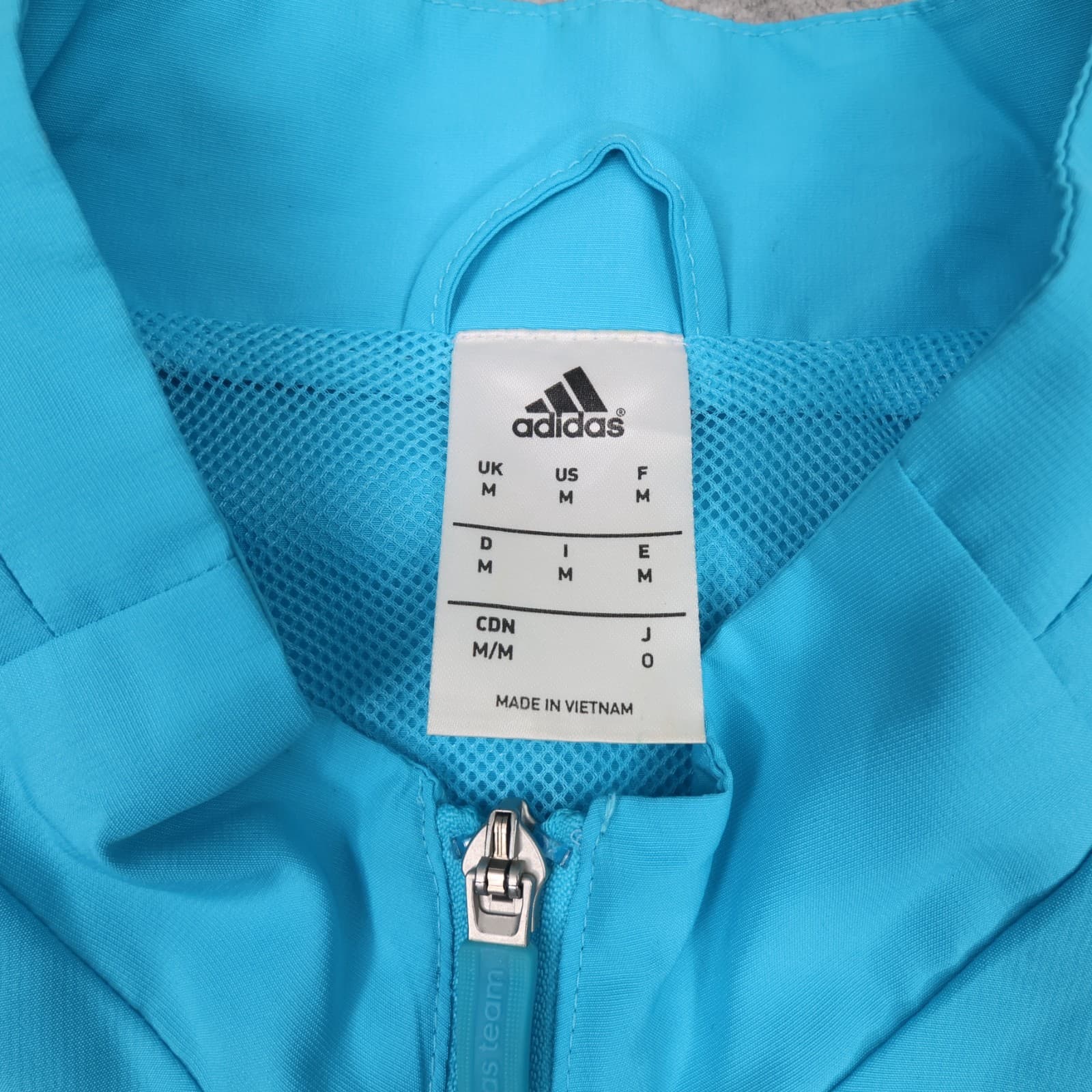 Chelsea Football Jacket Medium Blue Tracksuit Jacket Adidas 2014 2015 Zipped photo 4