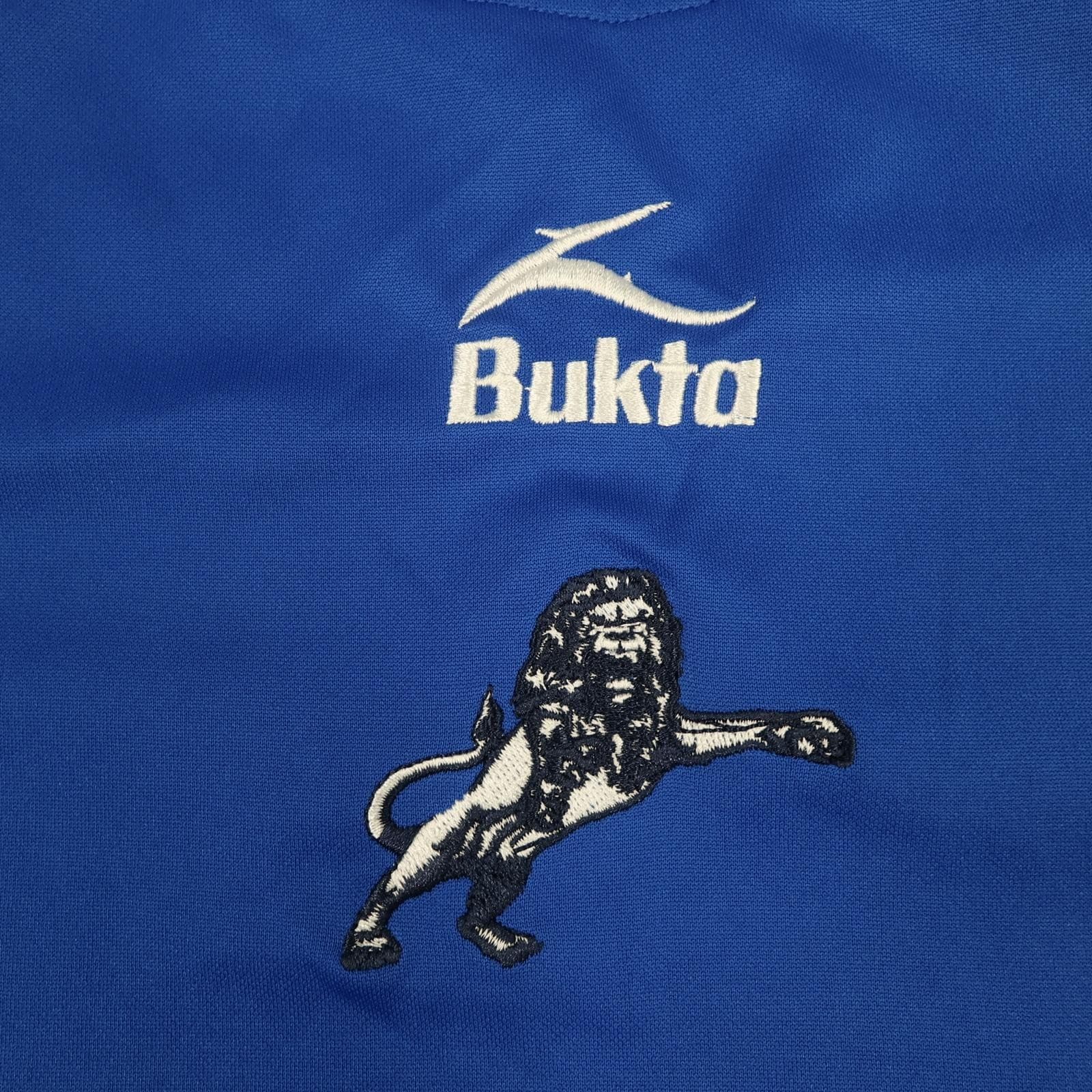 Millwall Shirt Mens 3XL Blue Home EFL 2007 2008 Bukta Oppida Soccer Jersey photo 4