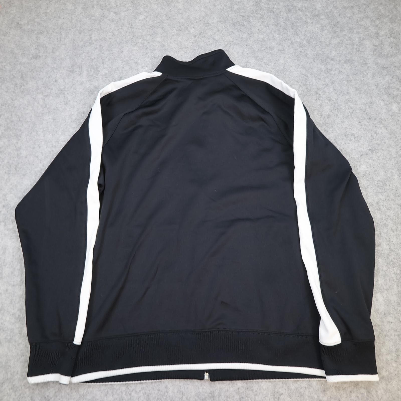 England Rugby Tracksuit Jacket Mens Large Black Rugby Union Nike O2 Top photo 2