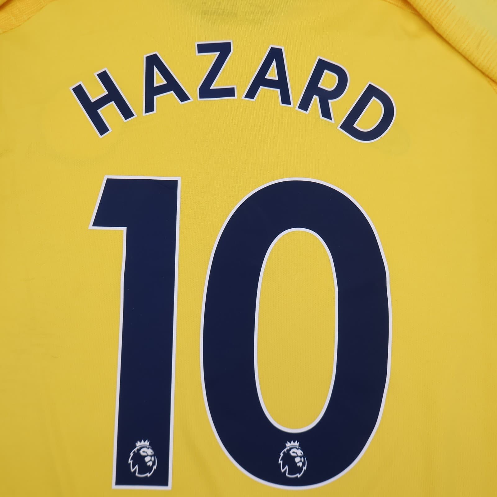 Chelsea Shirt Extra Large Yellow Away Kit 2018 2019 Nike Jersey Eden Hazard 10 photo 5