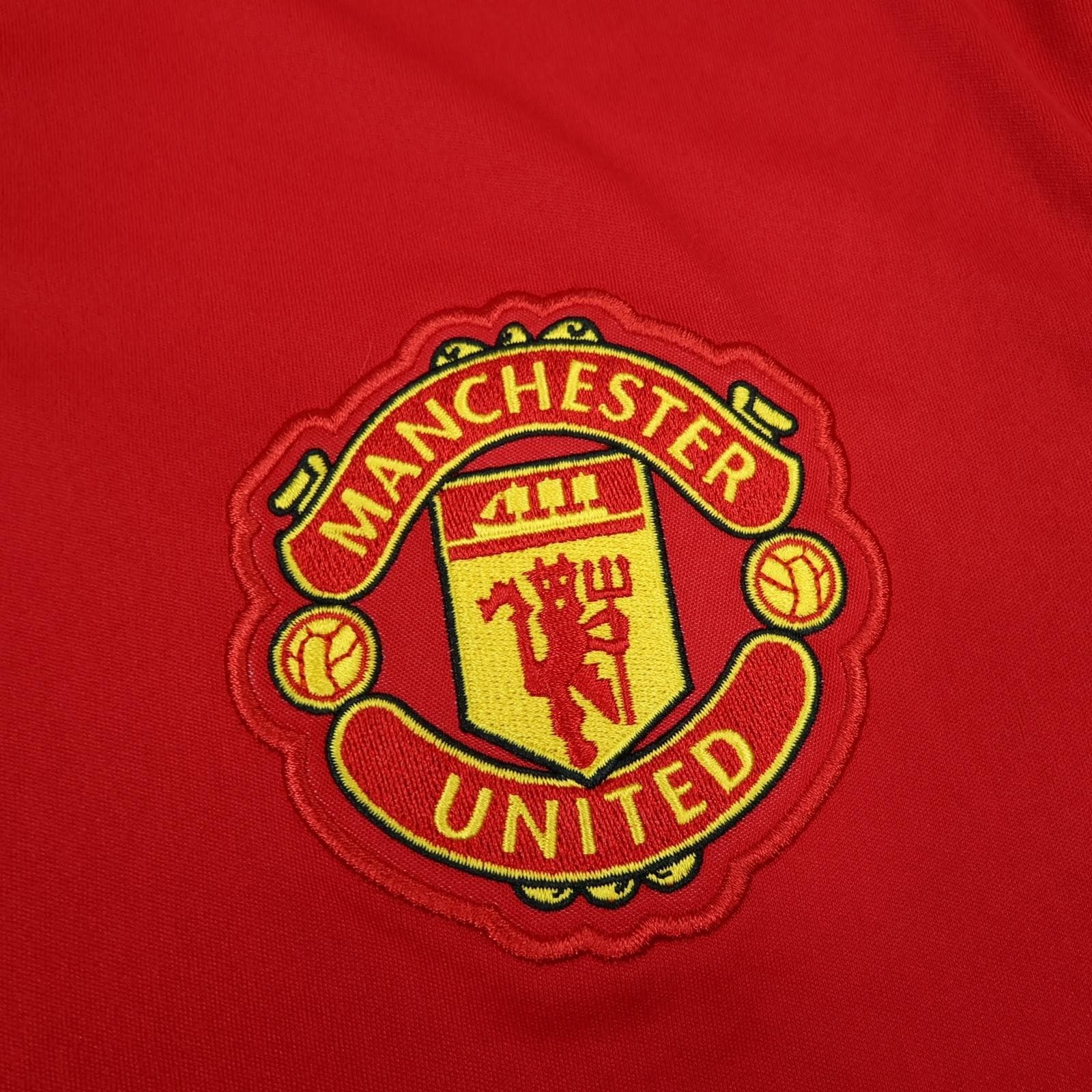 Manchester United Shirt Mens Large Red Home 2017 2018 Football Adidas Matic 31 photo 4