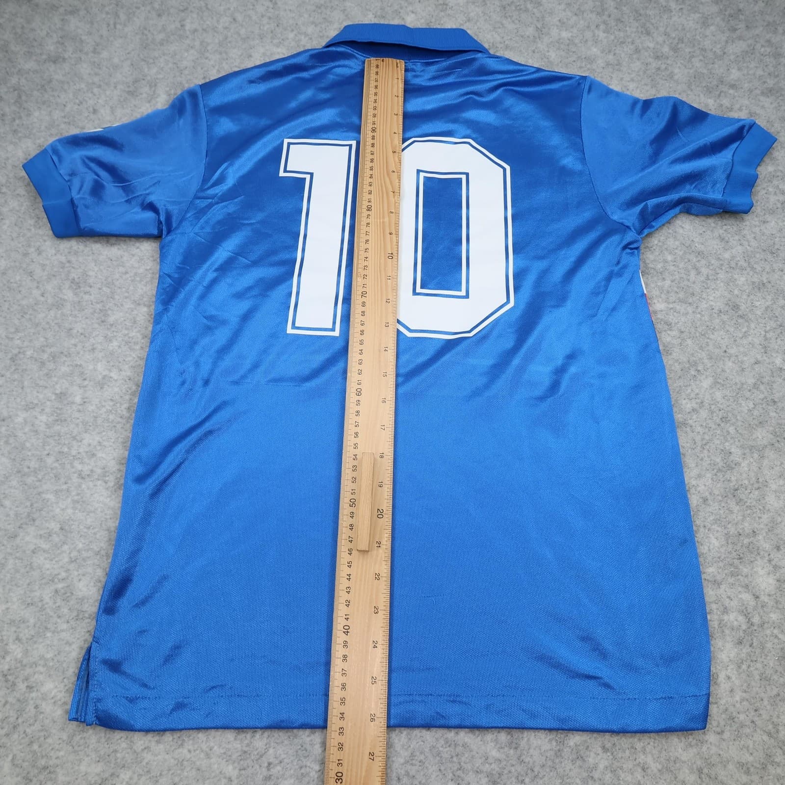 Vintage Sampdoria Shirt Mens Small Blue Home 1992 1994 Asics 10 Soccer Jersey photo 12