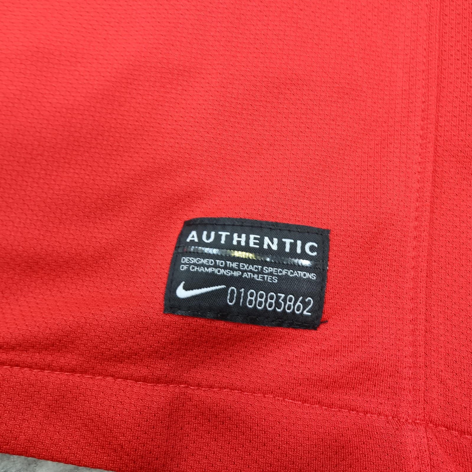 Arsenal Shirt Mens Large Red Home 2011 2012 Football Nike Henry 12 Soccer Jersey photo 9