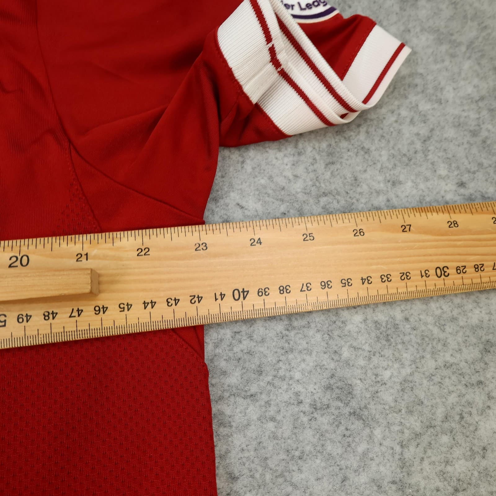 Liverpool Shirt Mens XL Red Home 2017 2018 Football New Balance Soccer Jersey photo 12