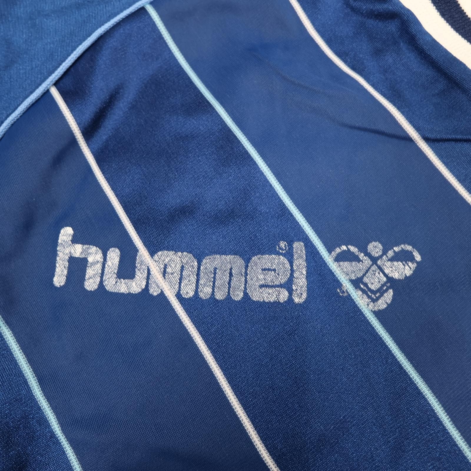 Vintage Tottenham Hotspur Shirt Mens Large Away 1986 1988 Jersey Hummel Holsten photo 5