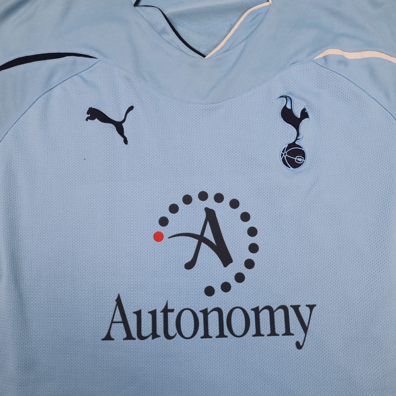 Tottenham Hotspur Shirt Large Blue Away Kit 2010 2011 Puma Jersey Spurs photo 4