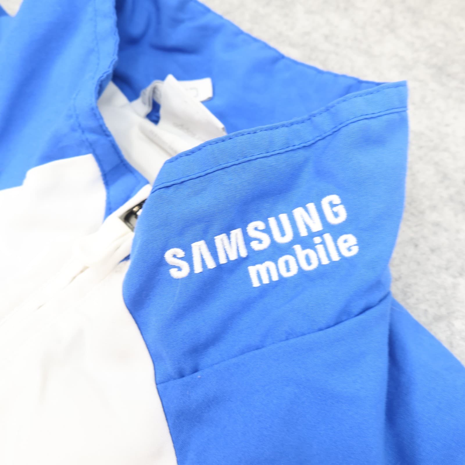 Chelsea Football Jacket Medium White Training Tracksuit Top Zip Adidas 2007 2008 photo 5