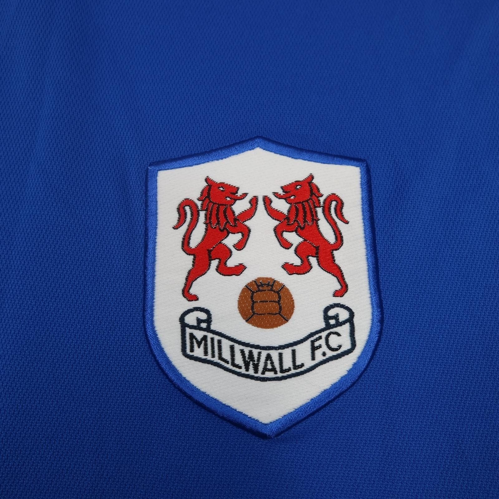 Millwall Shirt Mens 3XL Blue Home 2003 2004 Strikeforce Ryman Soccer Jersey photo 4
