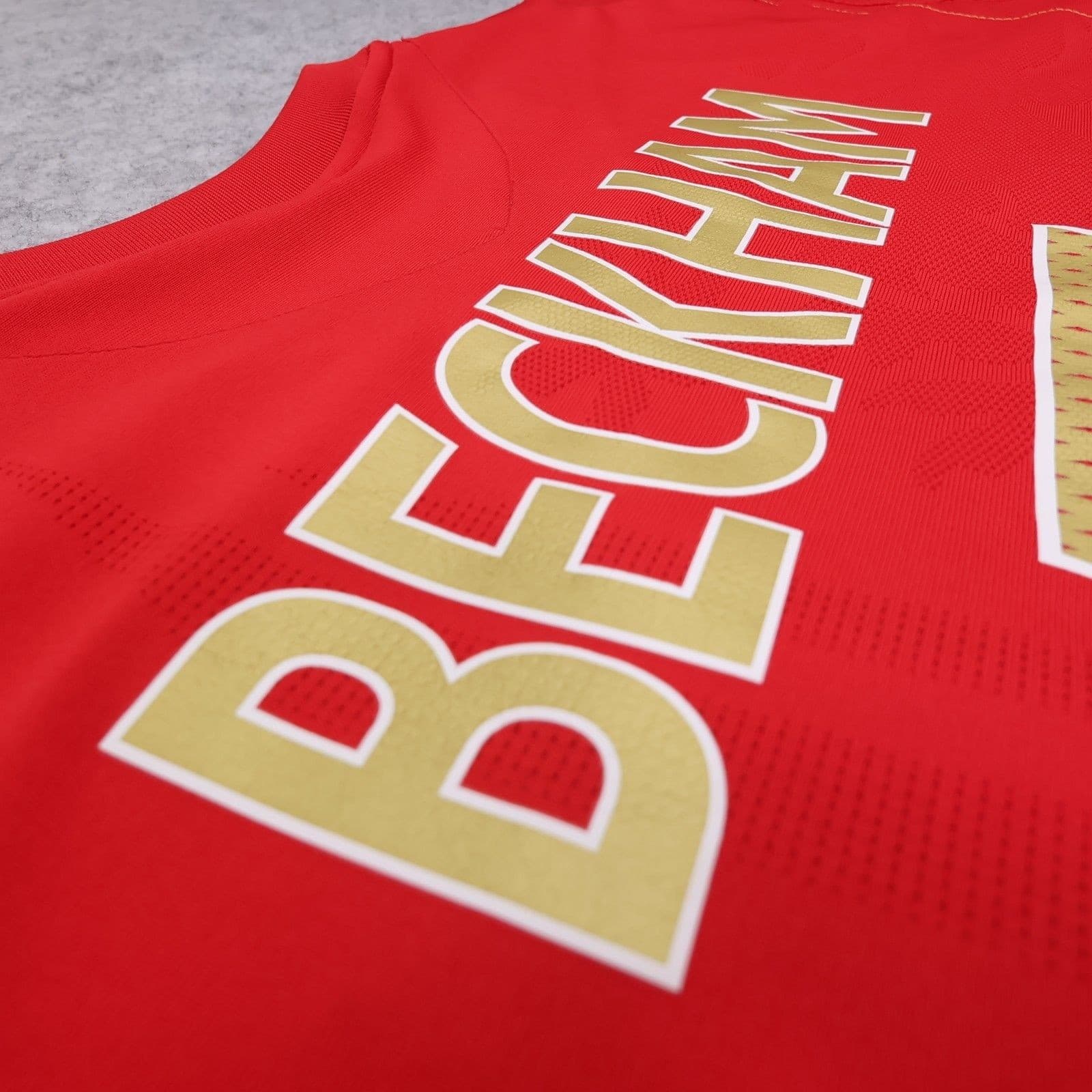 England Football Shirt 2XL Red Away Kit 2006 2007 2008 Umbro David Beckham 7 photo 16