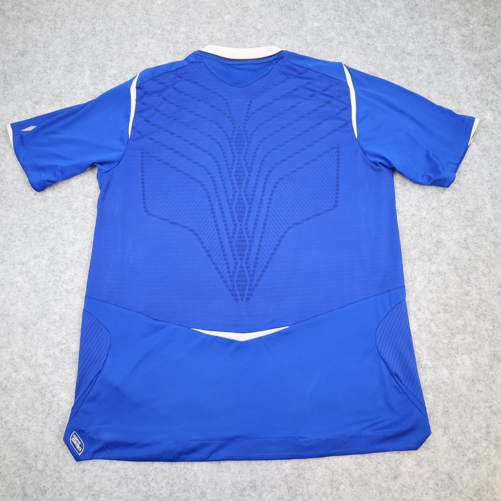 Everton Shirt Mens Large Blue Home Kit EPL 2008 2009 Umbro Chang Soccer Jersey photo 2