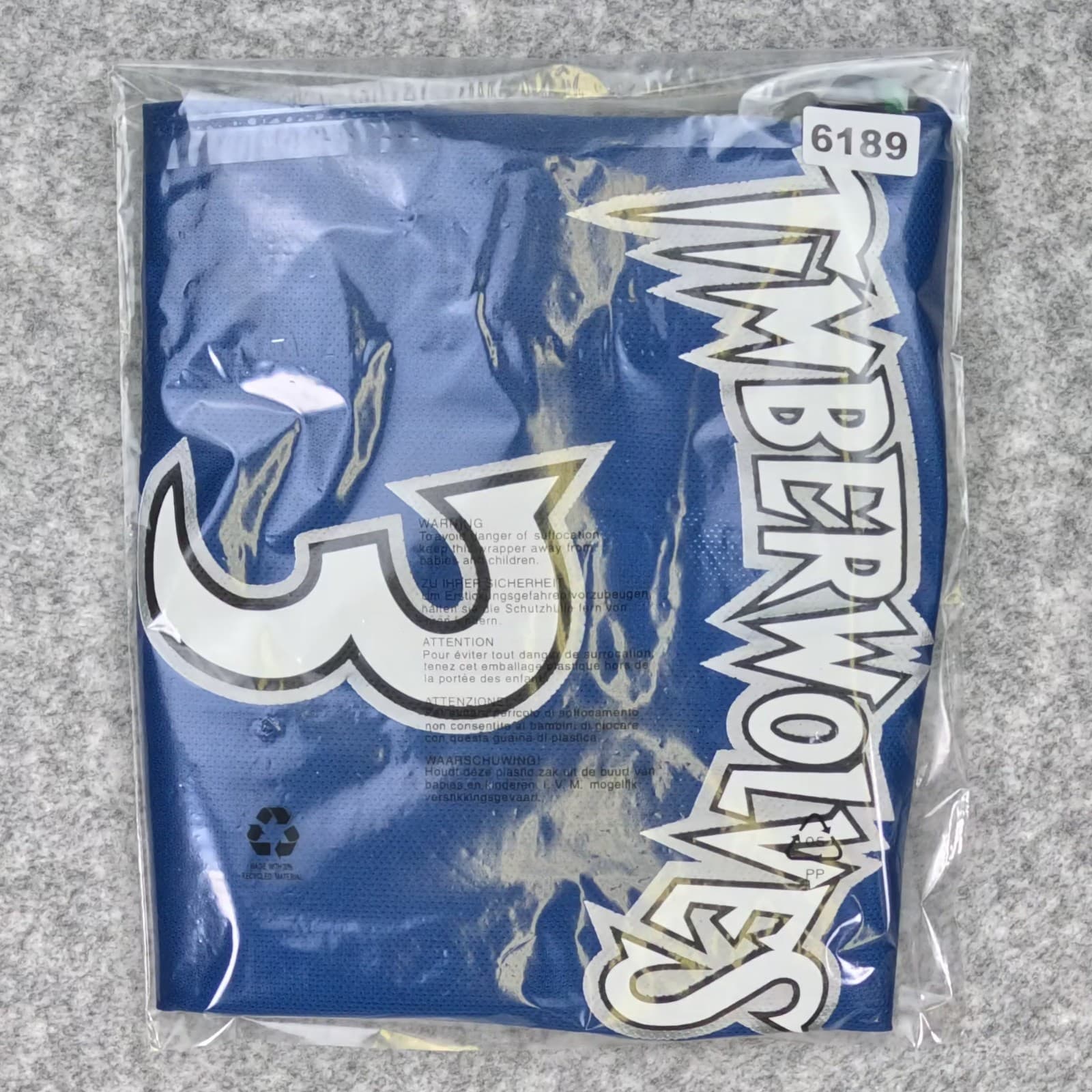 Minnesota Timberwolves Jersey Large Champion Avery 3 Authentic Athletic Apparel photo 5