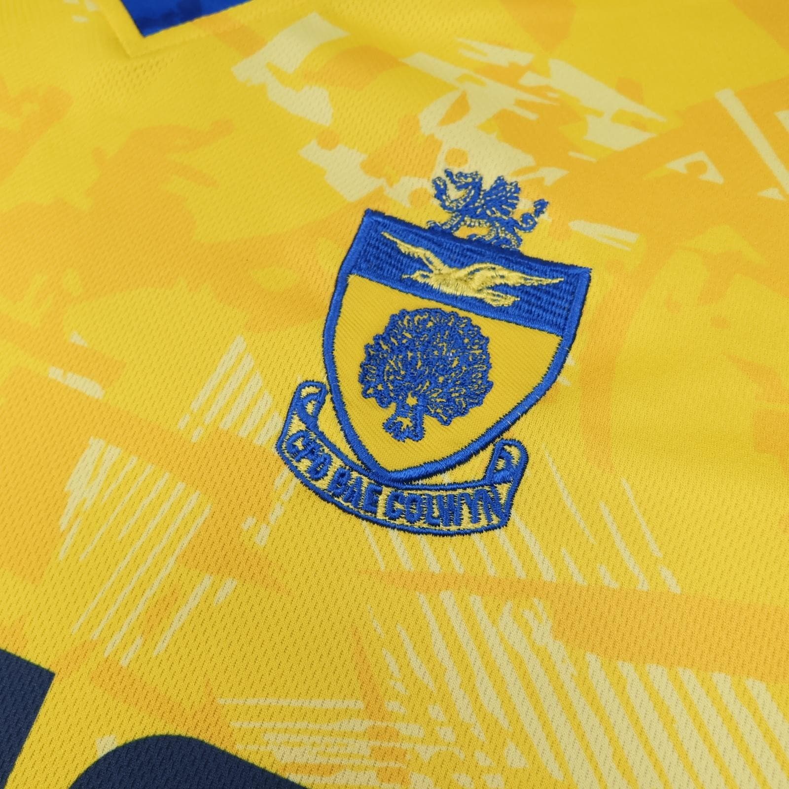 Colwyn Bay FC Shirt Mens 4XL Yellow Away 2024 2026 Football Soccer Jersey Ecokit photo 4