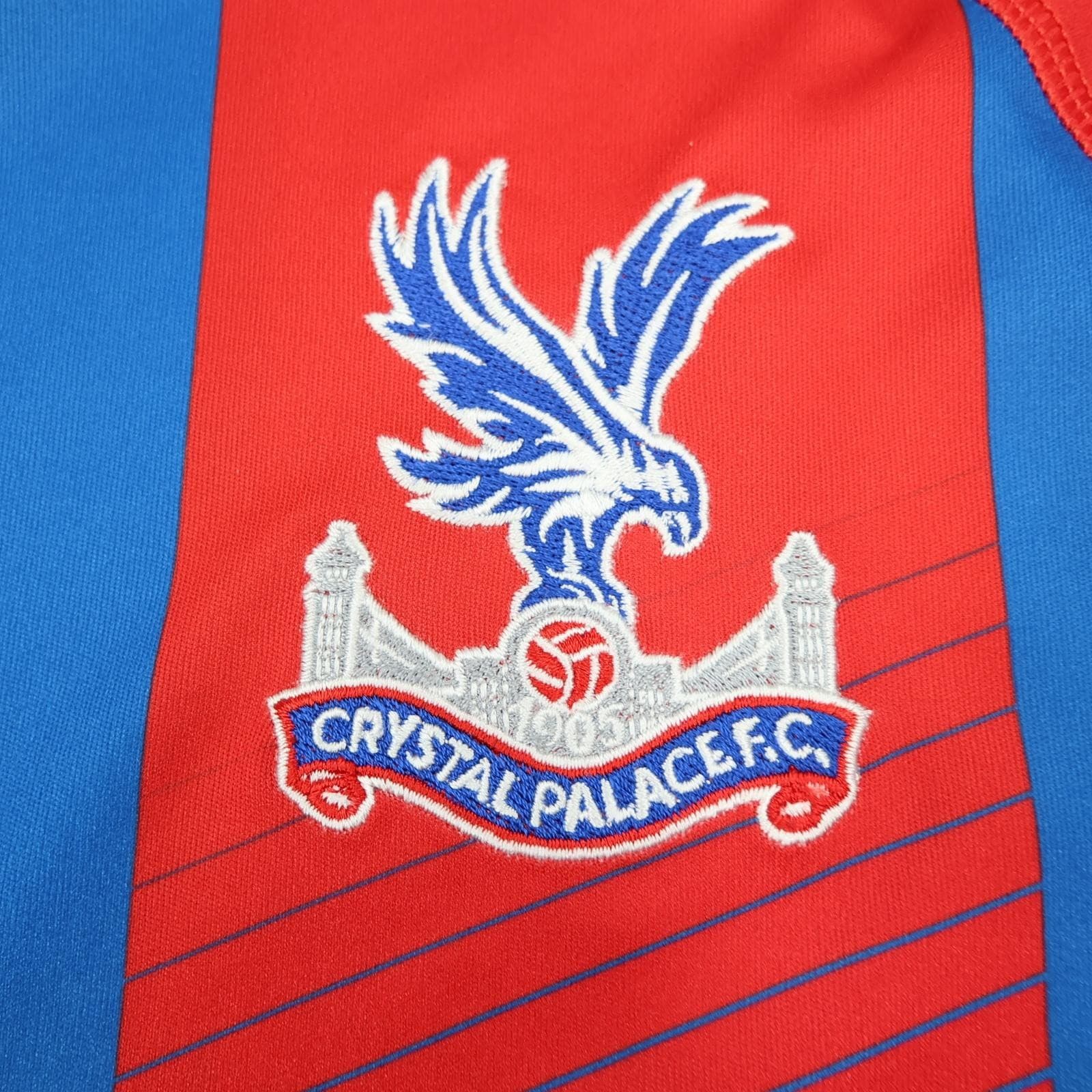 Crystal Palace Shirt Mens Medium Blue Home 2018 2019 EPL Football Puma ManBetX photo 4