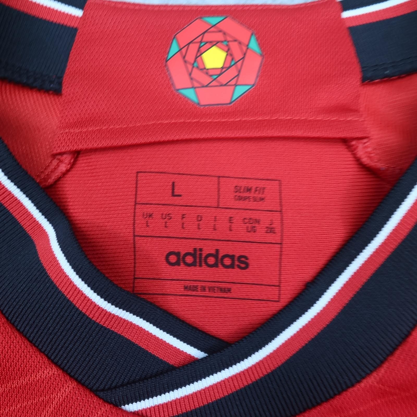 Manchester United Shirt Mens Large Red Home 2023 2024 Football Adidas Mount 7 photo 5