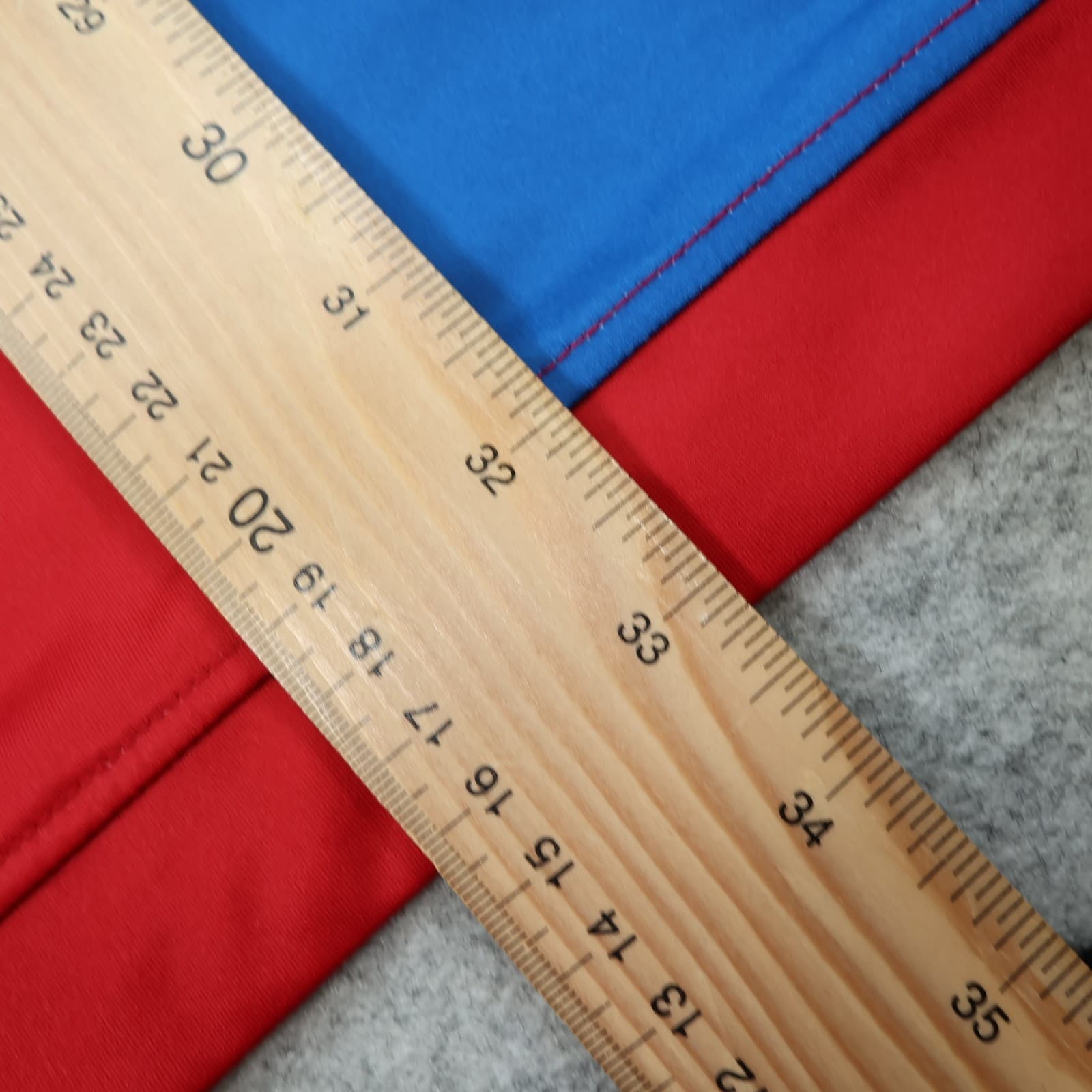 Crystal Palace Shirt 3XL Red Blue Home Kit 2015 2016 Macron Soccer Jersey 45" photo 15
