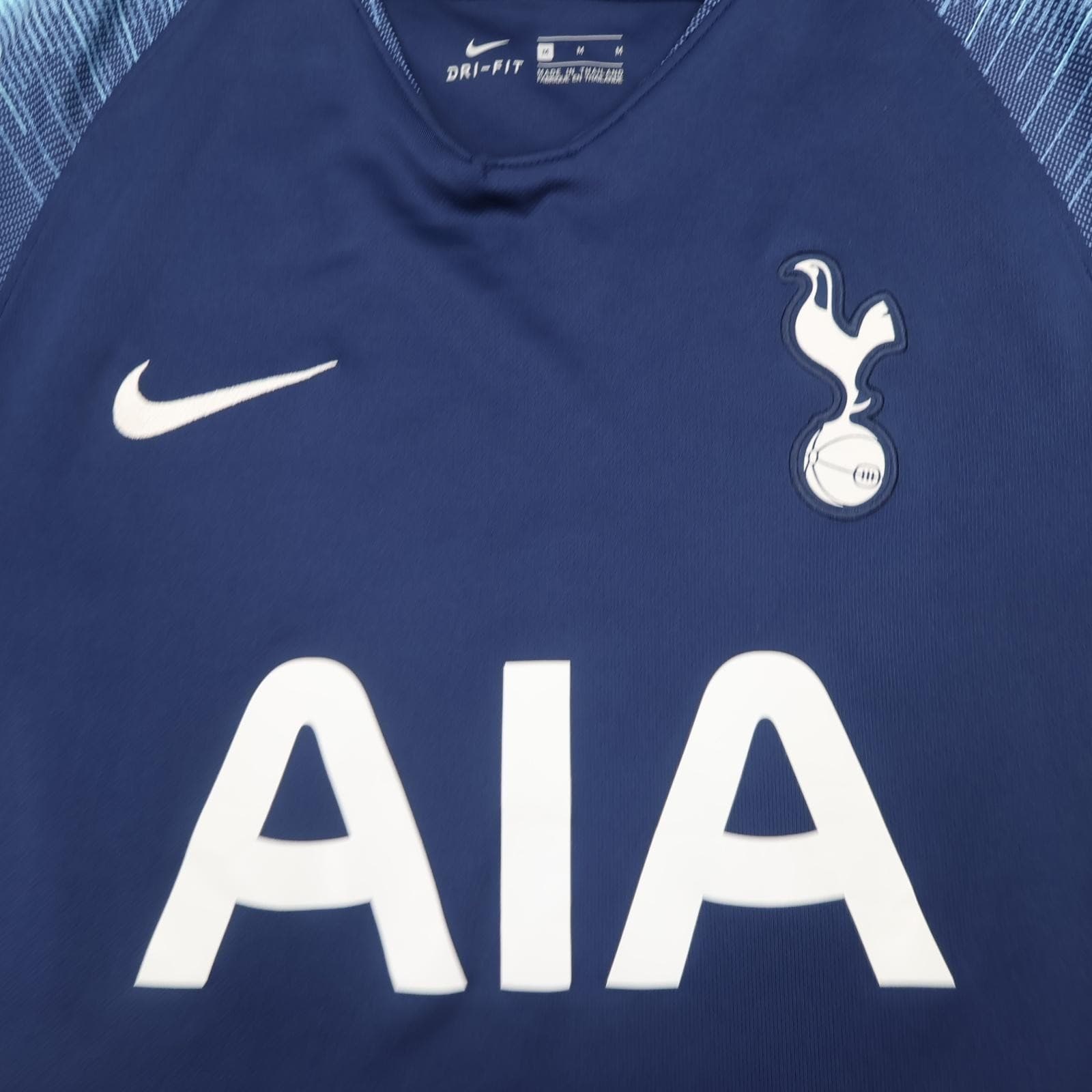 Tottenham Hotspur Shirt Mens Medium Blue Away 2018 2019 Football Nike AIA photo 4