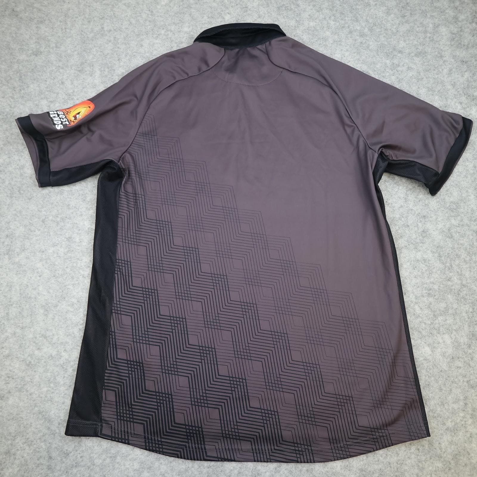 Norwich City Shirt Mens 3XL Grey Third Kit 2019 2020 Errea Dafabet Jersey photo 14