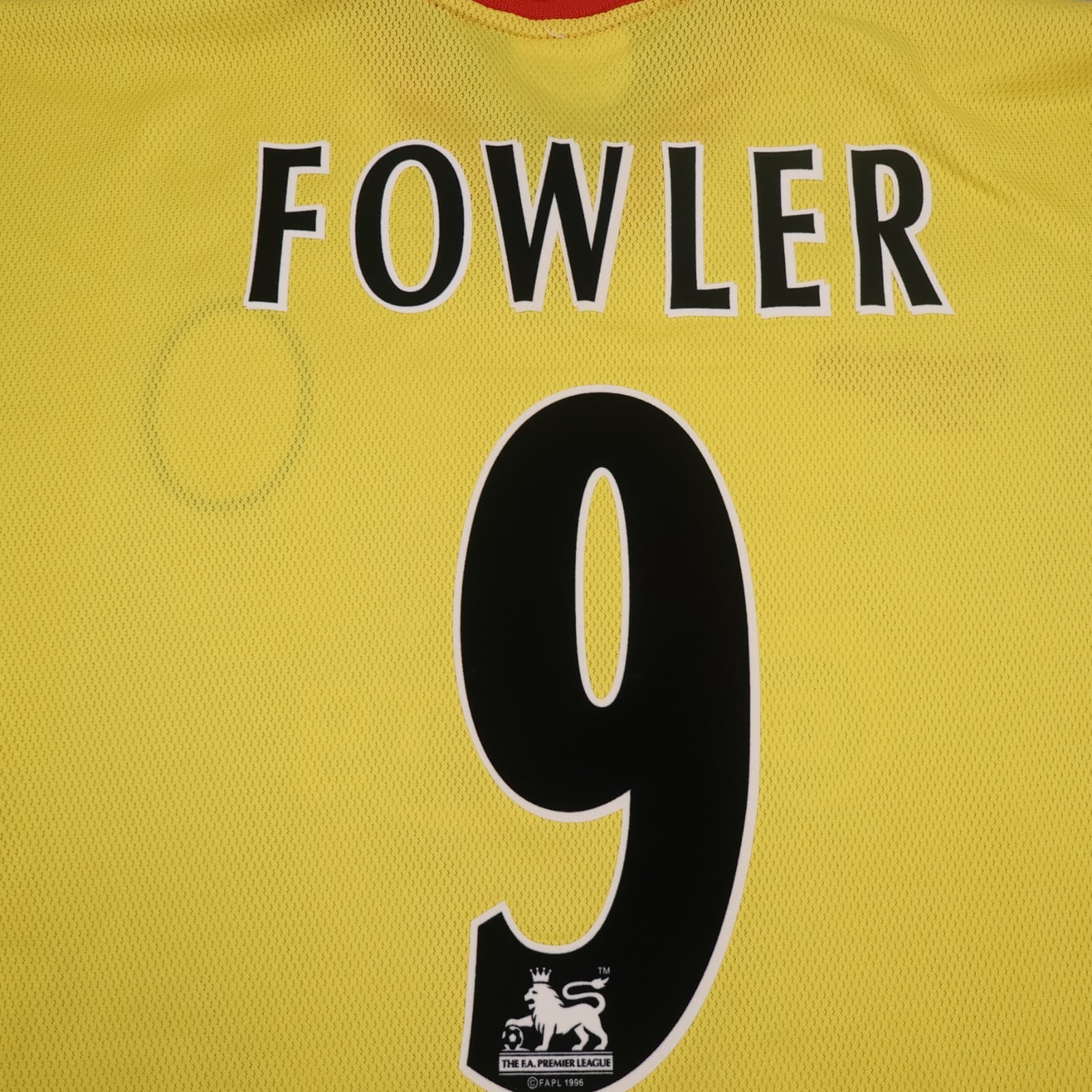 Vintage Liverpool Shirt 2XL Yellow Away Kit 1997 1999 Reebok Jersey 46/48 Fowler photo 4