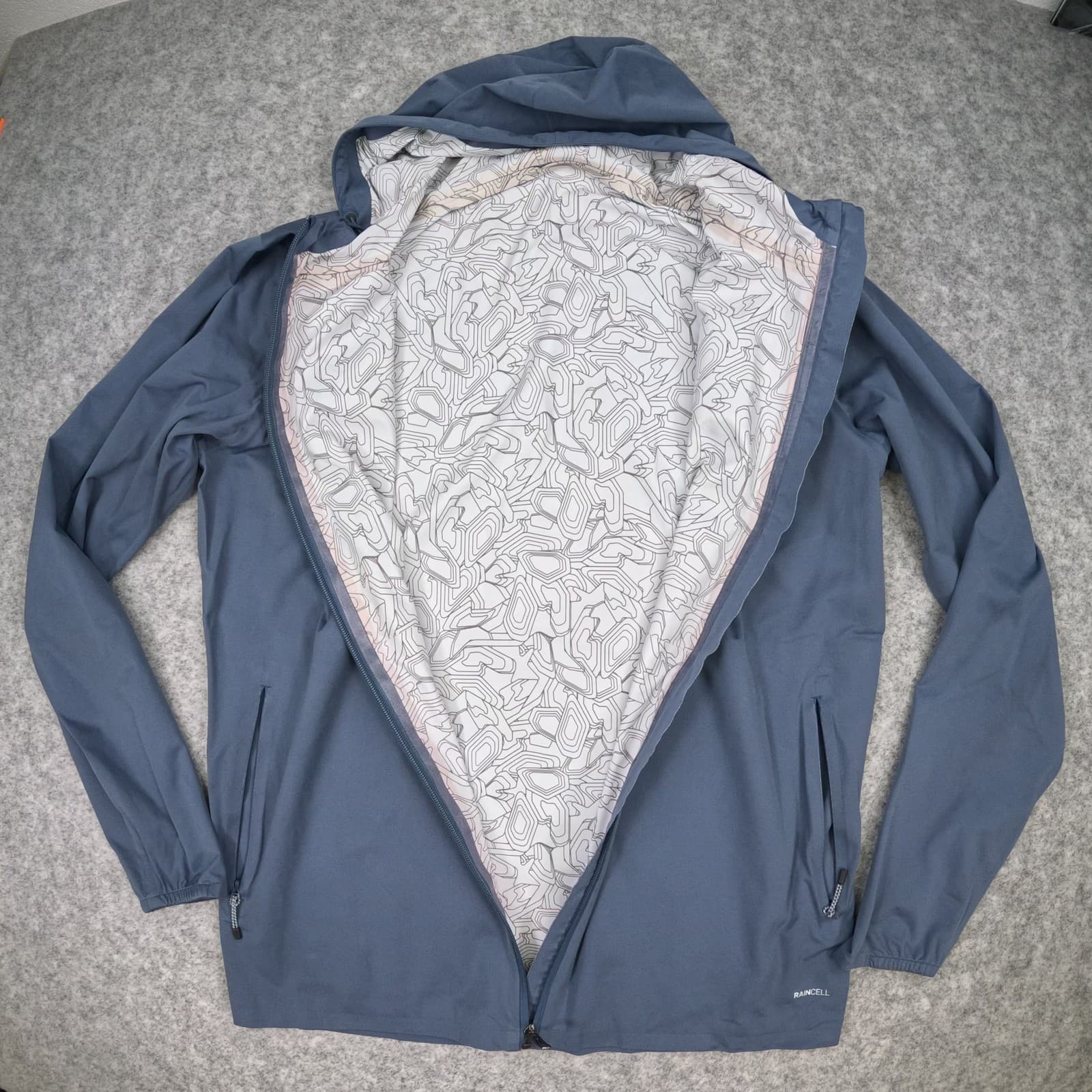 Manchester City Jacket Medium Blue PUMA Long Sleeve RAINCELL Football Zip photo 2
