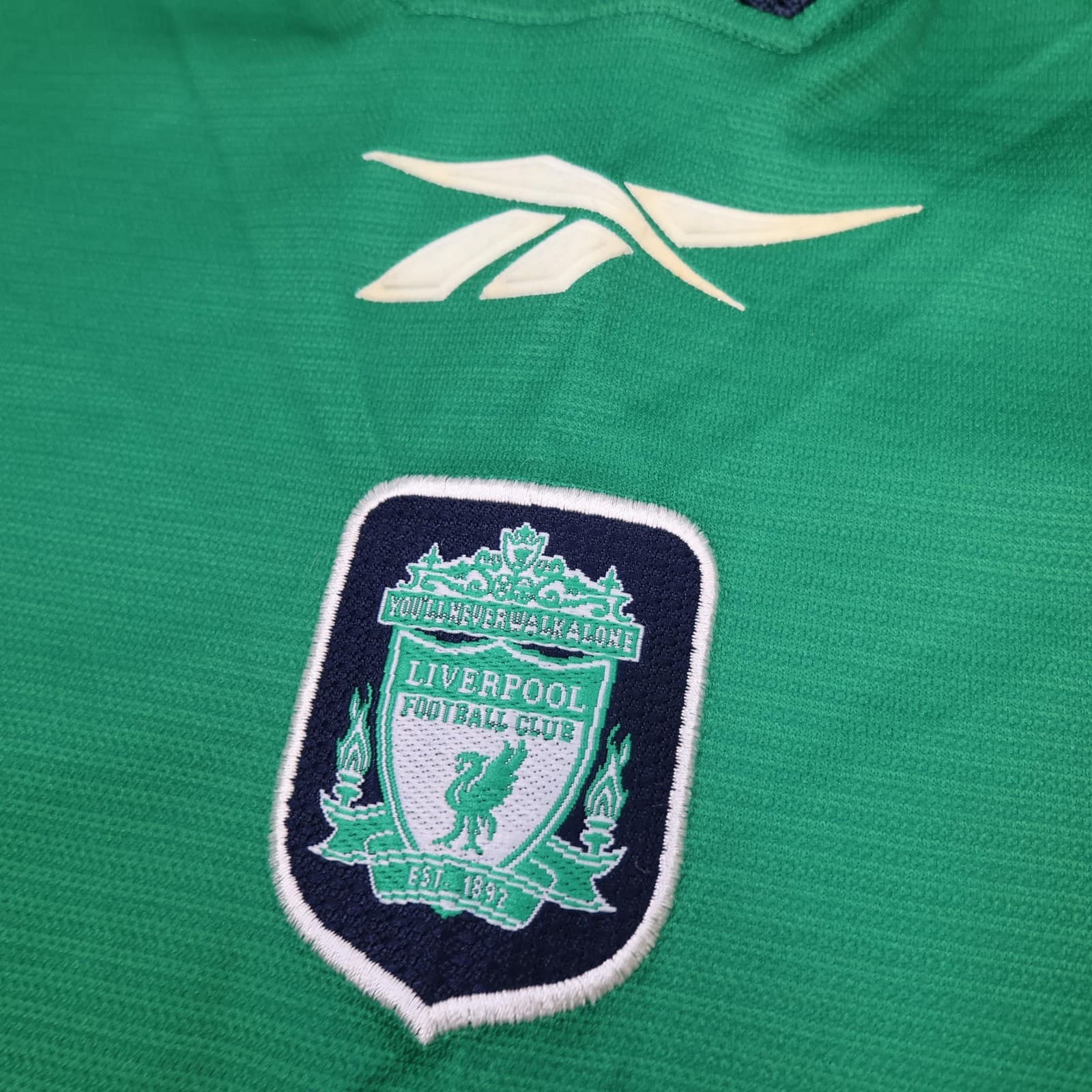 Vintage Liverpool Shirt Away Mens 2XL 1999 2000 Reebok Carlsberg Football Jersey photo 6