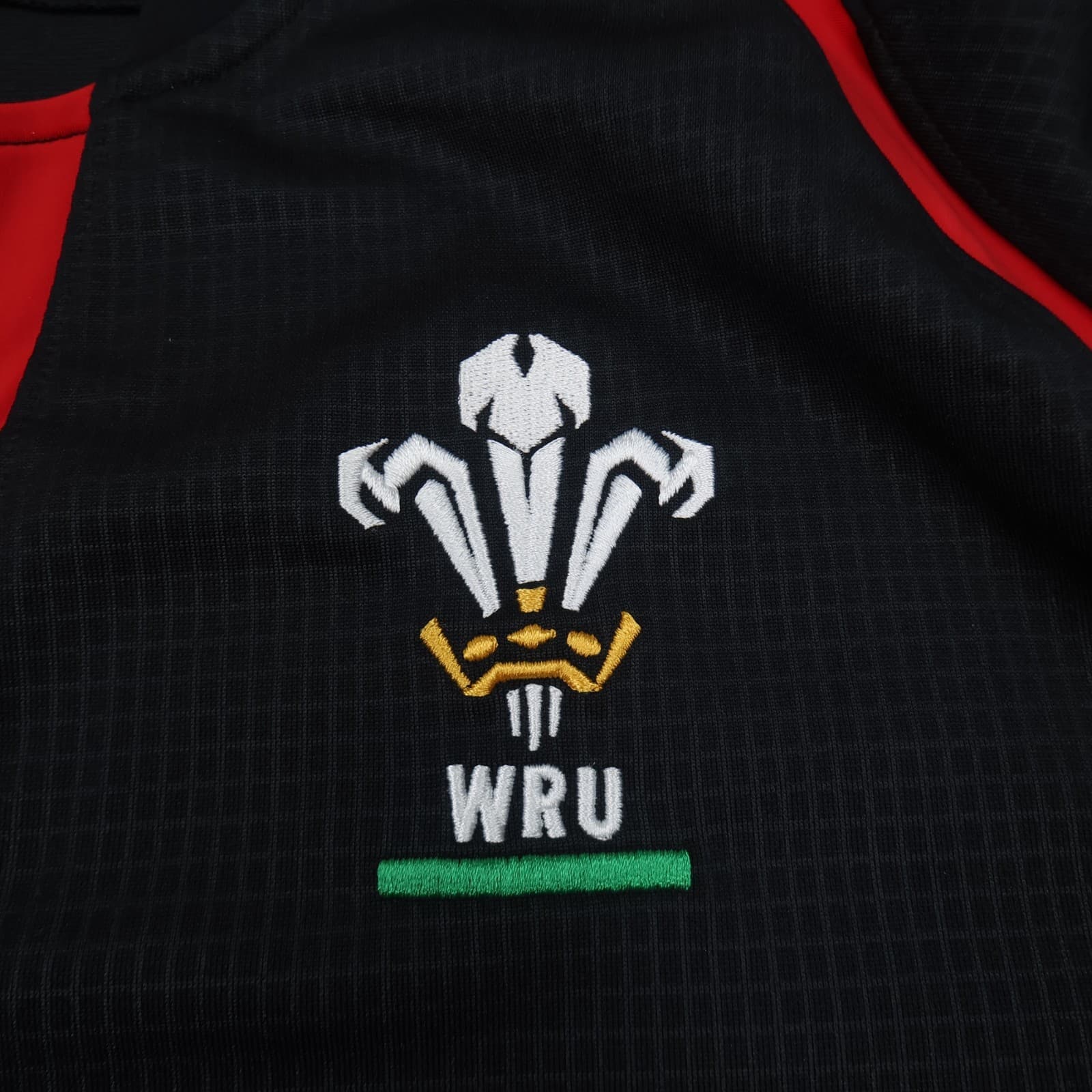 Wales Rugby Shirt 2XL Black Home Kit 2011 2012 Under Armour Jersey Admiral XXL photo 3