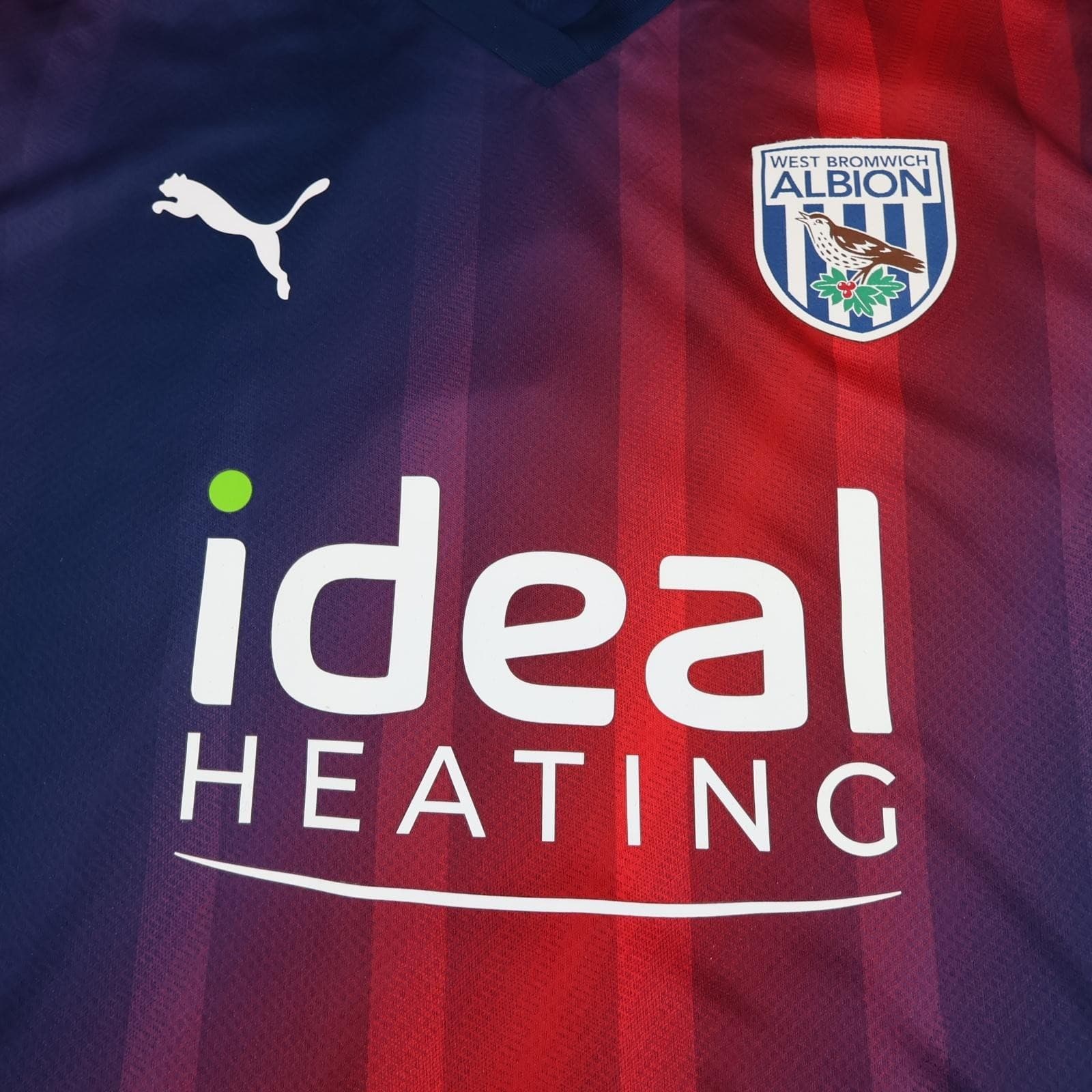 West Bromwich Albion Shirt Mens Large Blue Third 2023 2024 Puma Ideal Heating 3 photo 3