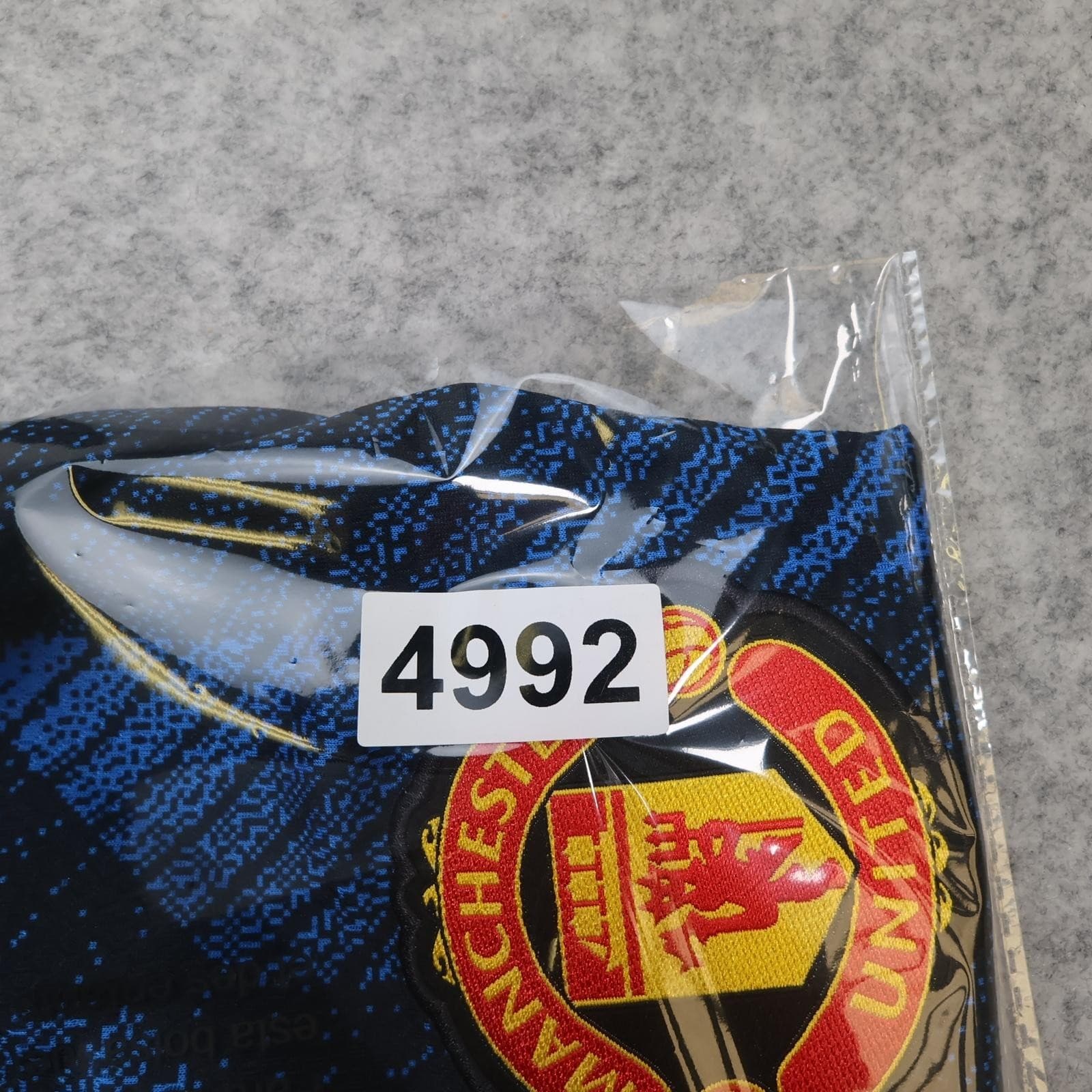 Manchester United Shirt Mens XL Blue 3rd Kit 2021 2022 Adidas McTominay 39 photo 15
