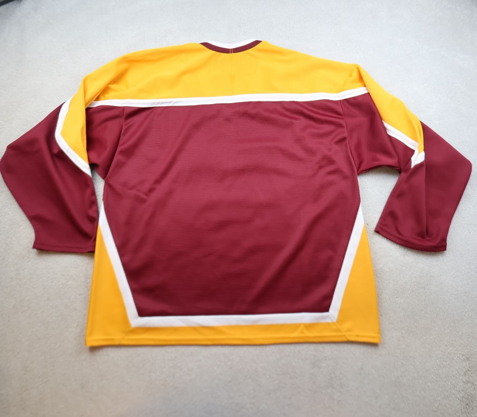Vintage Minnesota Golden Gophers Wild Jersey Large Red Easton NCAA Ice Hockey photo 2