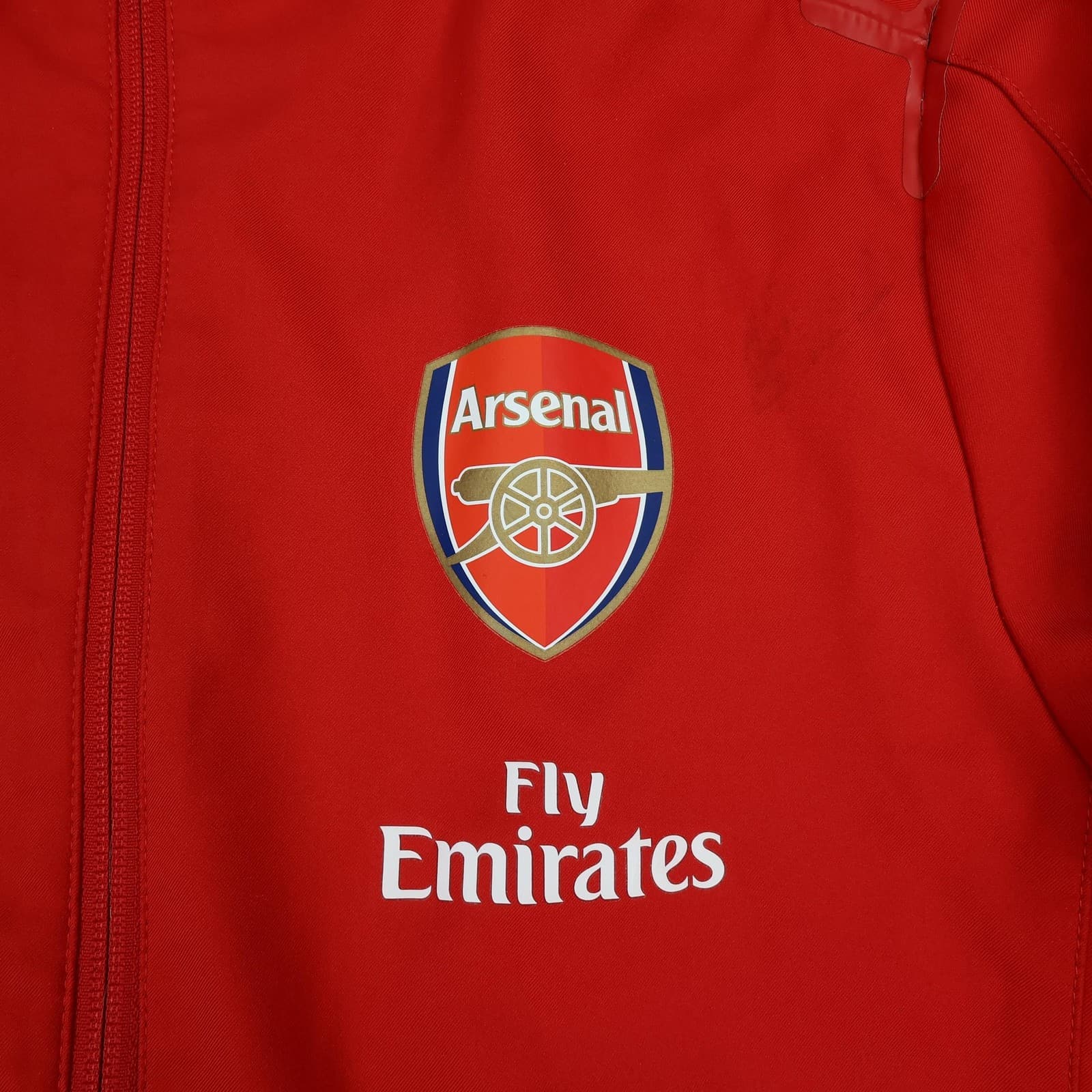 Arsenal Jacket Mens Small Red EPL Football Nike Tracksuit Training 2011 2012 photo 4