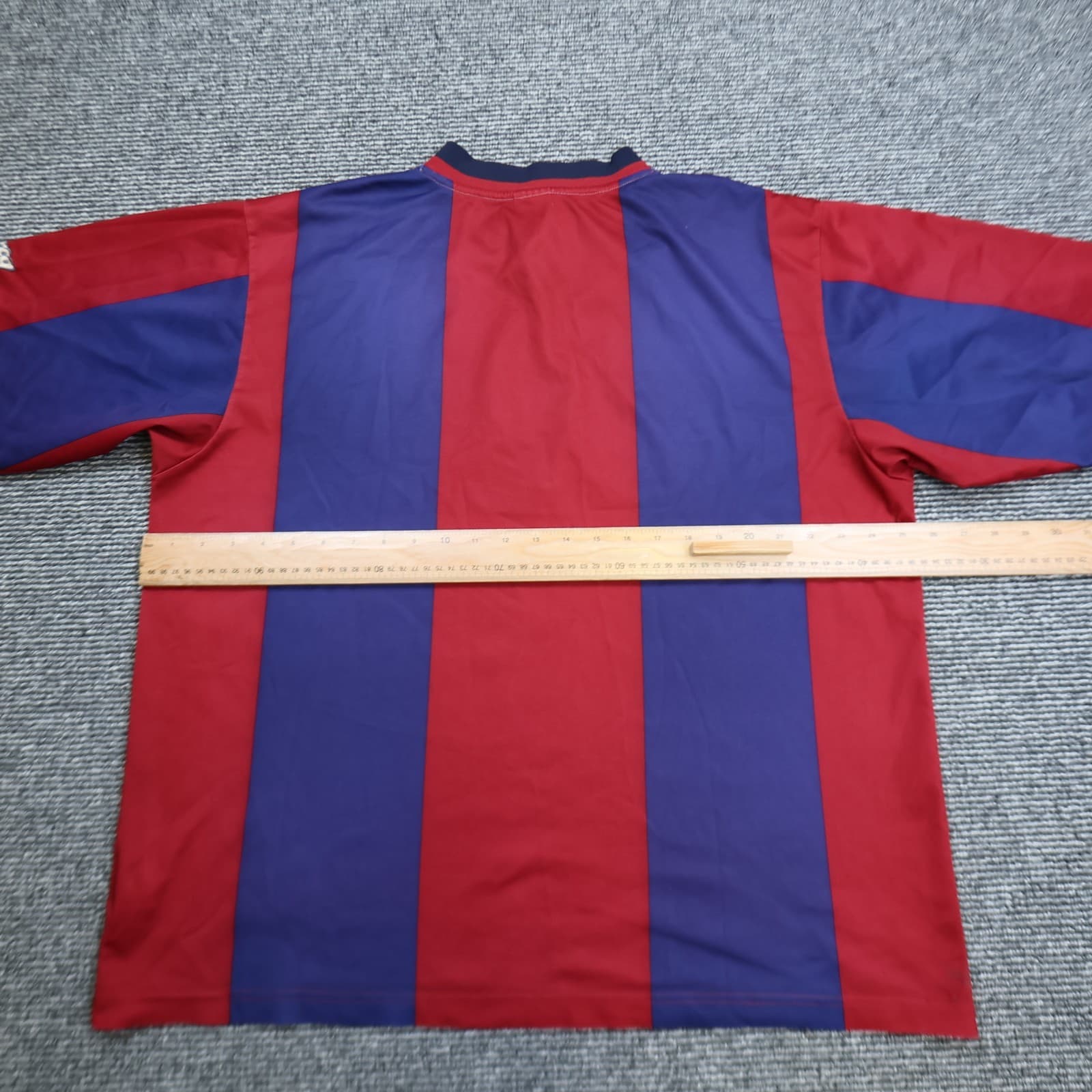 Vintage Barcelona Shirt Extra Large Red Home Kit 1998 1999 Nike Soccer Jersey XL photo 8