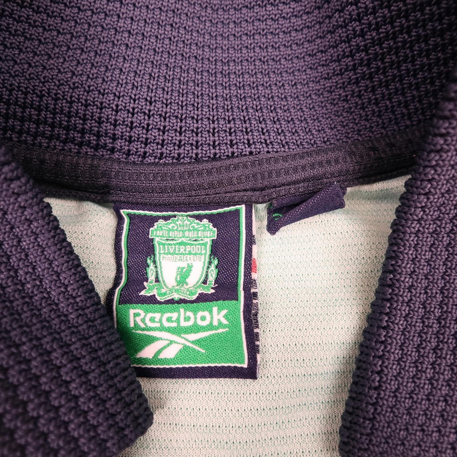 Vintage Liverpool Away Shirt Mens Small Green 1999 2001 Reebok Carlsberg photo 9