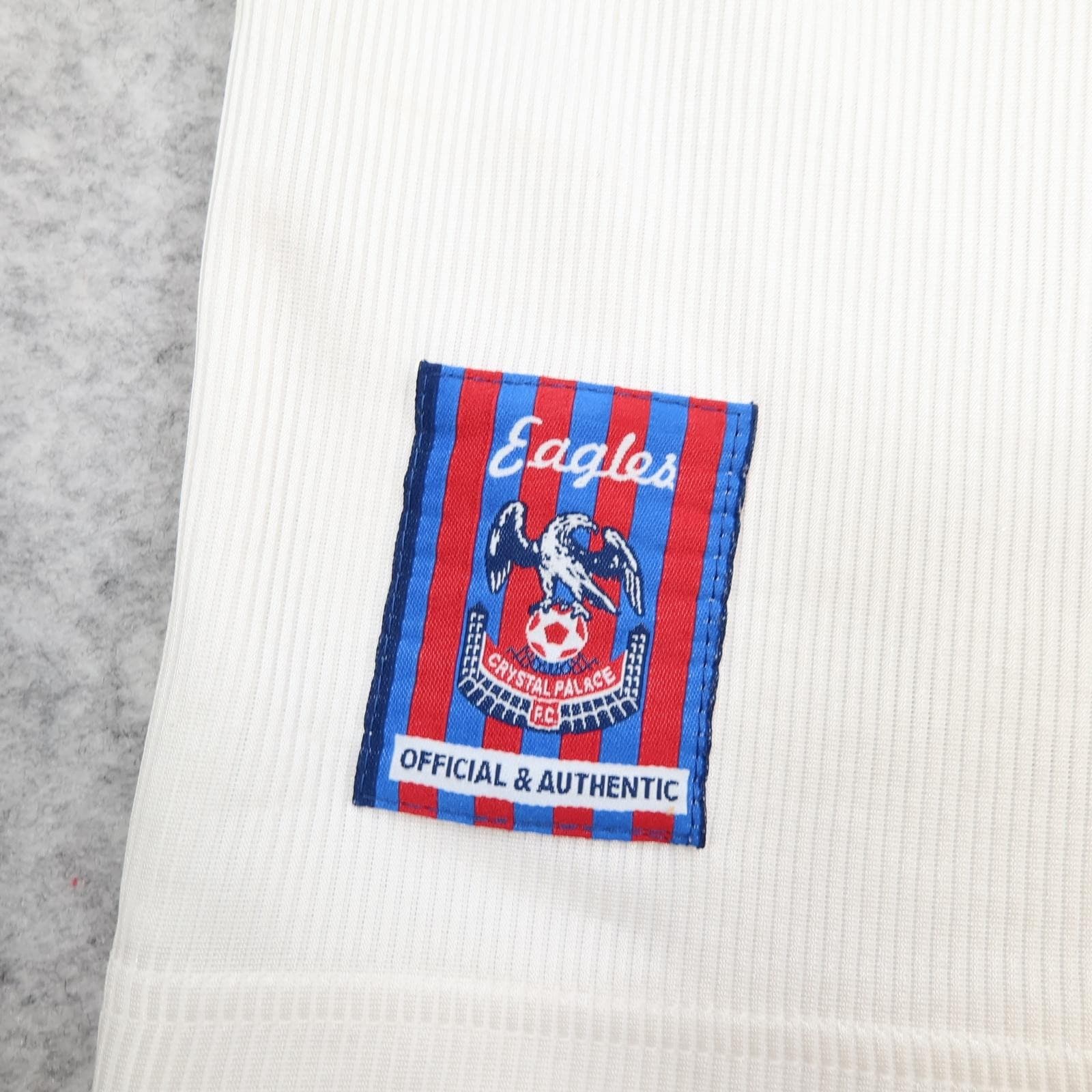 Vintage Crystal Palace Away Shirt Mens 2XL White 1999 2000 TFG Churchill photo 3