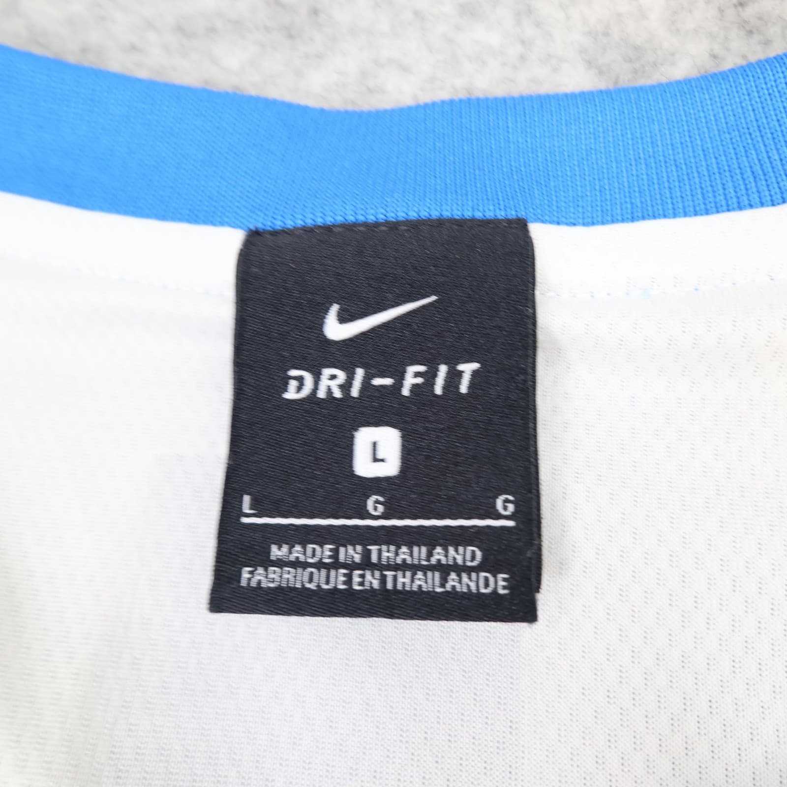 Brighton & Hove Albion Shirt Mens Large Blue Home 2016 2017 Nike Soccer Jersey photo 8