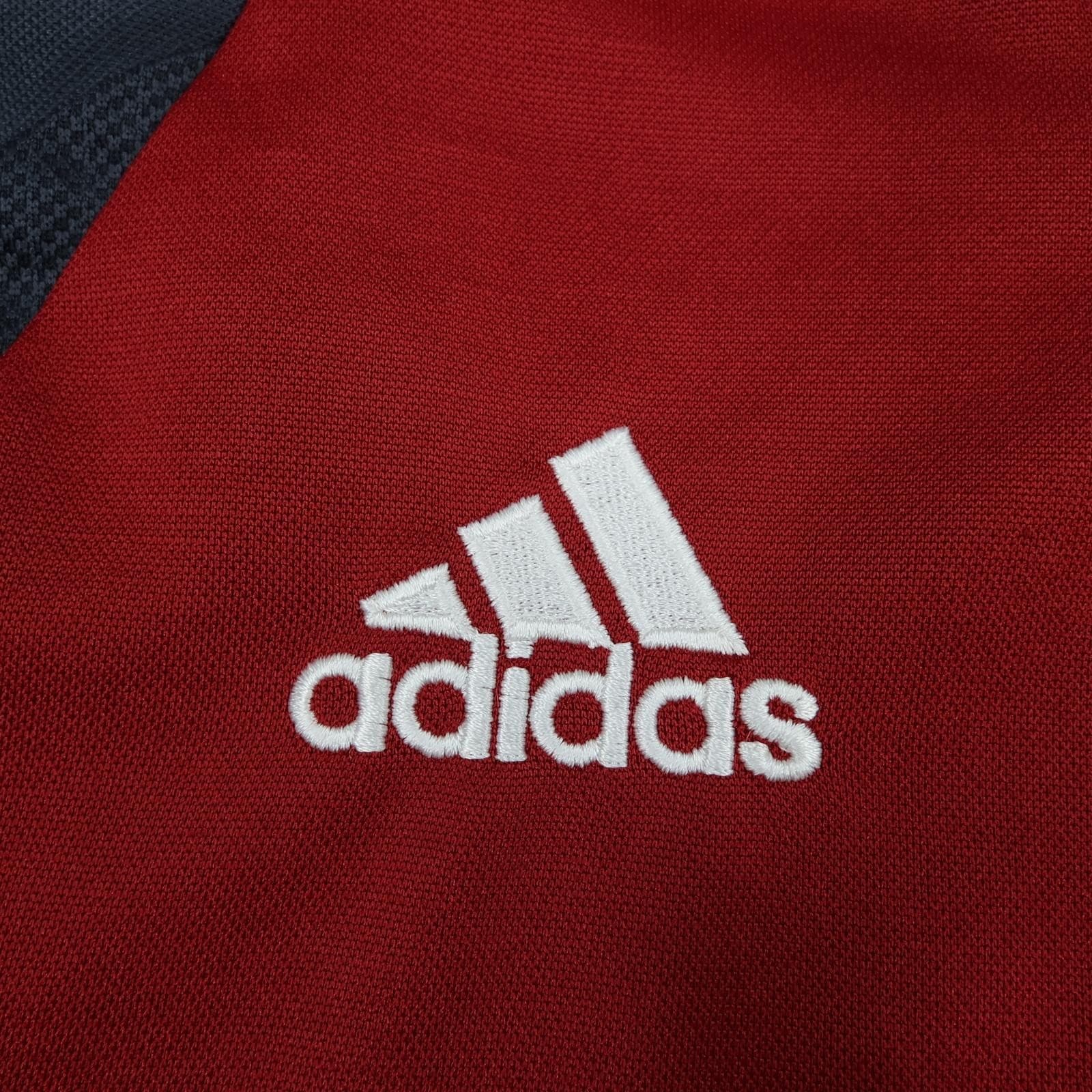 Vintage Bayern Munich Shirt Mens XL Red Home 2001 2002 Football Adidas Opel photo 5
