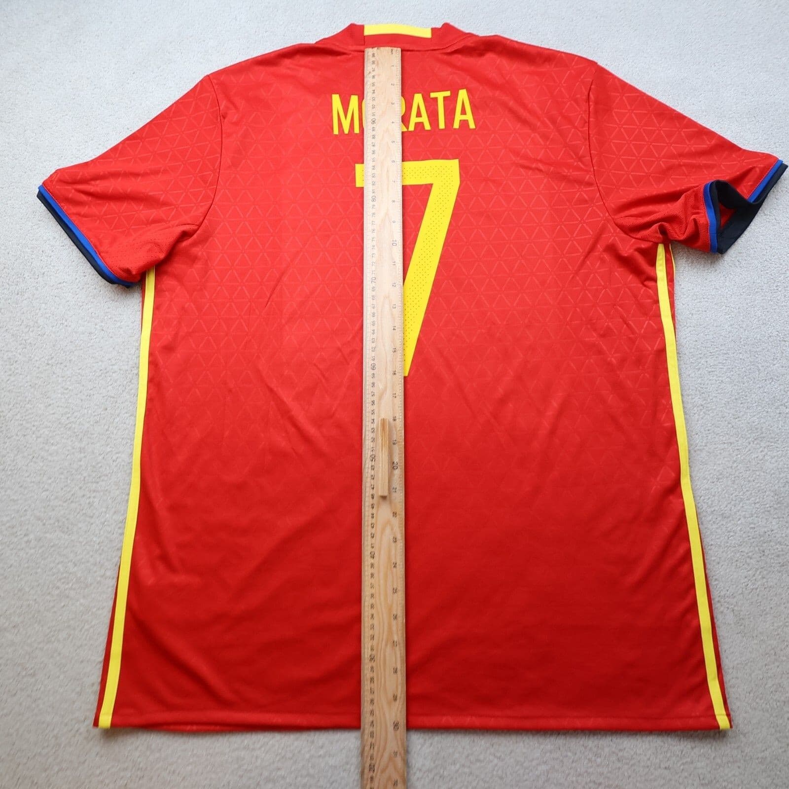Spain Football Shirt Extra Large Red Home Adidas 2016 2017 España Jersey Morata photo 8