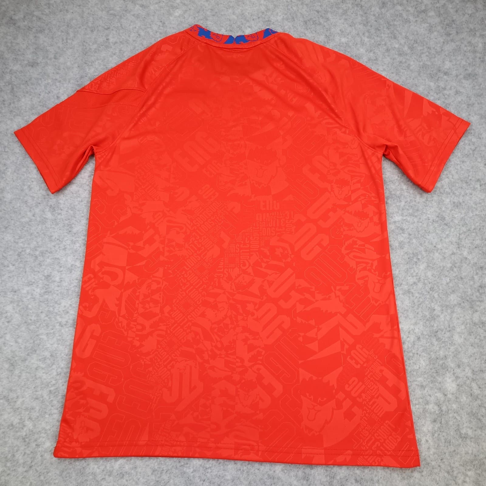 England Training Shirt Mens Medium Red 2020 2021 Nike Dri Fit Soccer Jersey photo 2