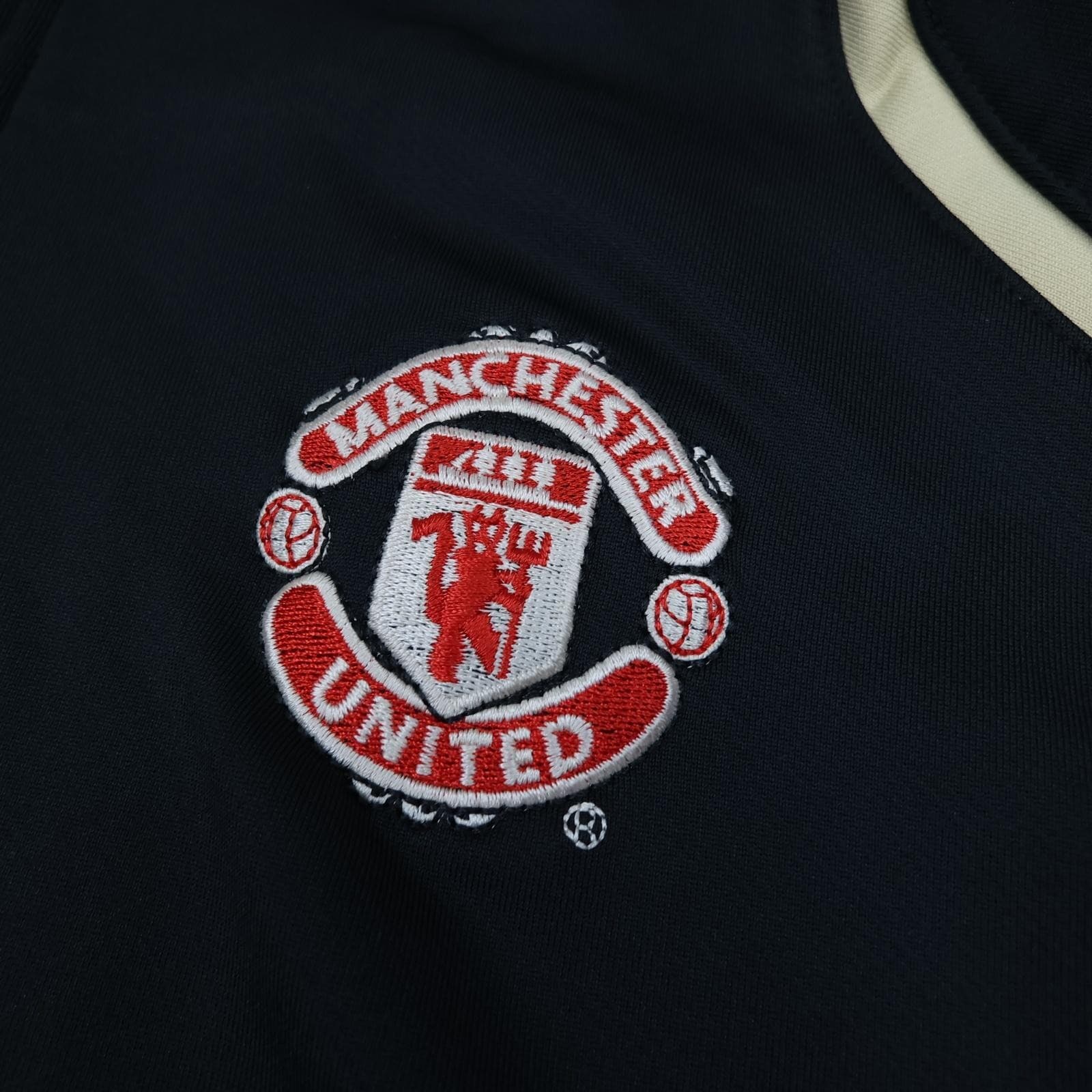 Manchester United Training Top Mens XXL Black Football Nike Dri Fit Long Sleeve photo 3