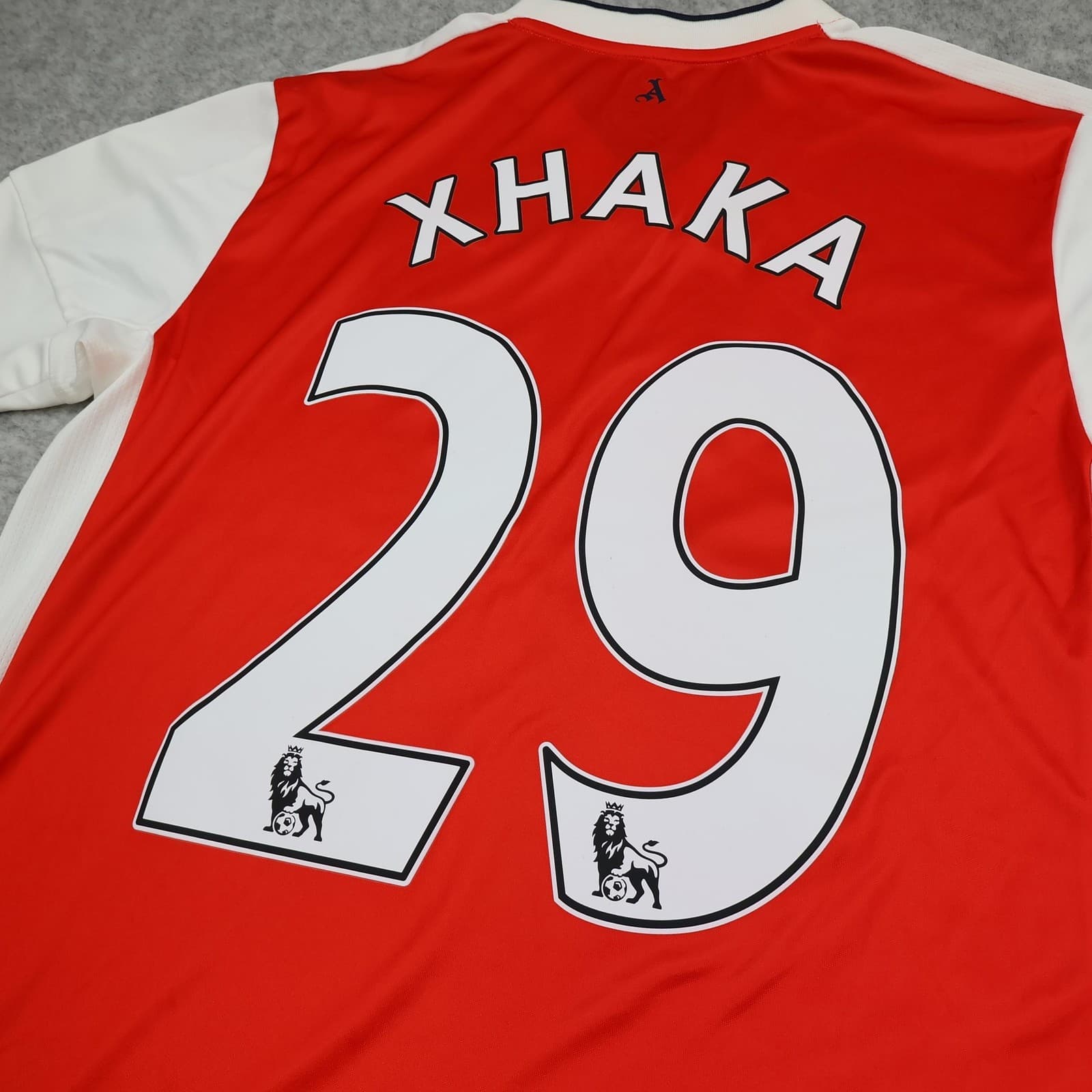 Arsenal Shirt Mens Medium Red Home 2016 2017 Football Puma Xhaka 29 Jersey photo 10